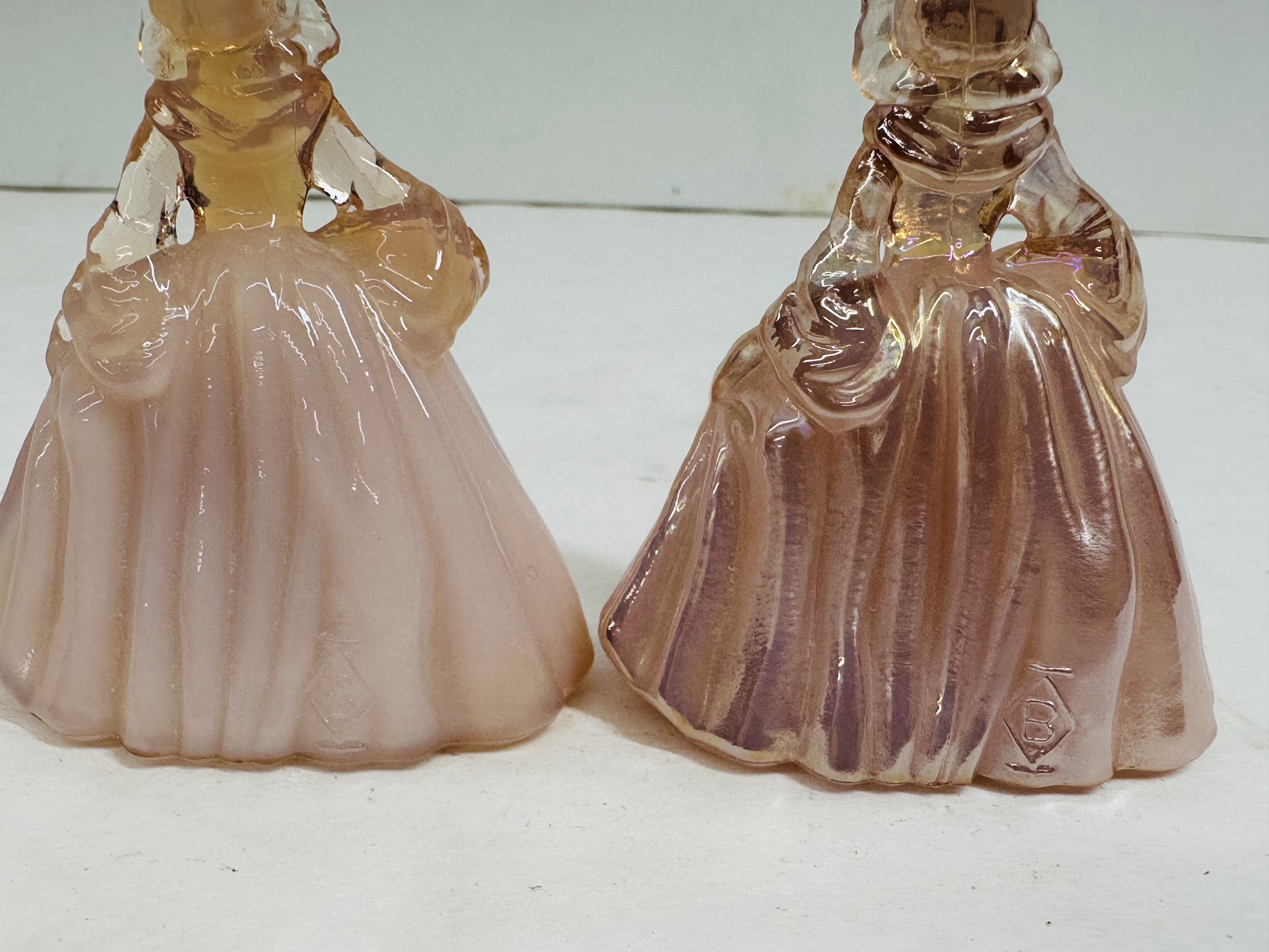 BOYD SOUTHERN BELL PINK FIGURINES, 1998