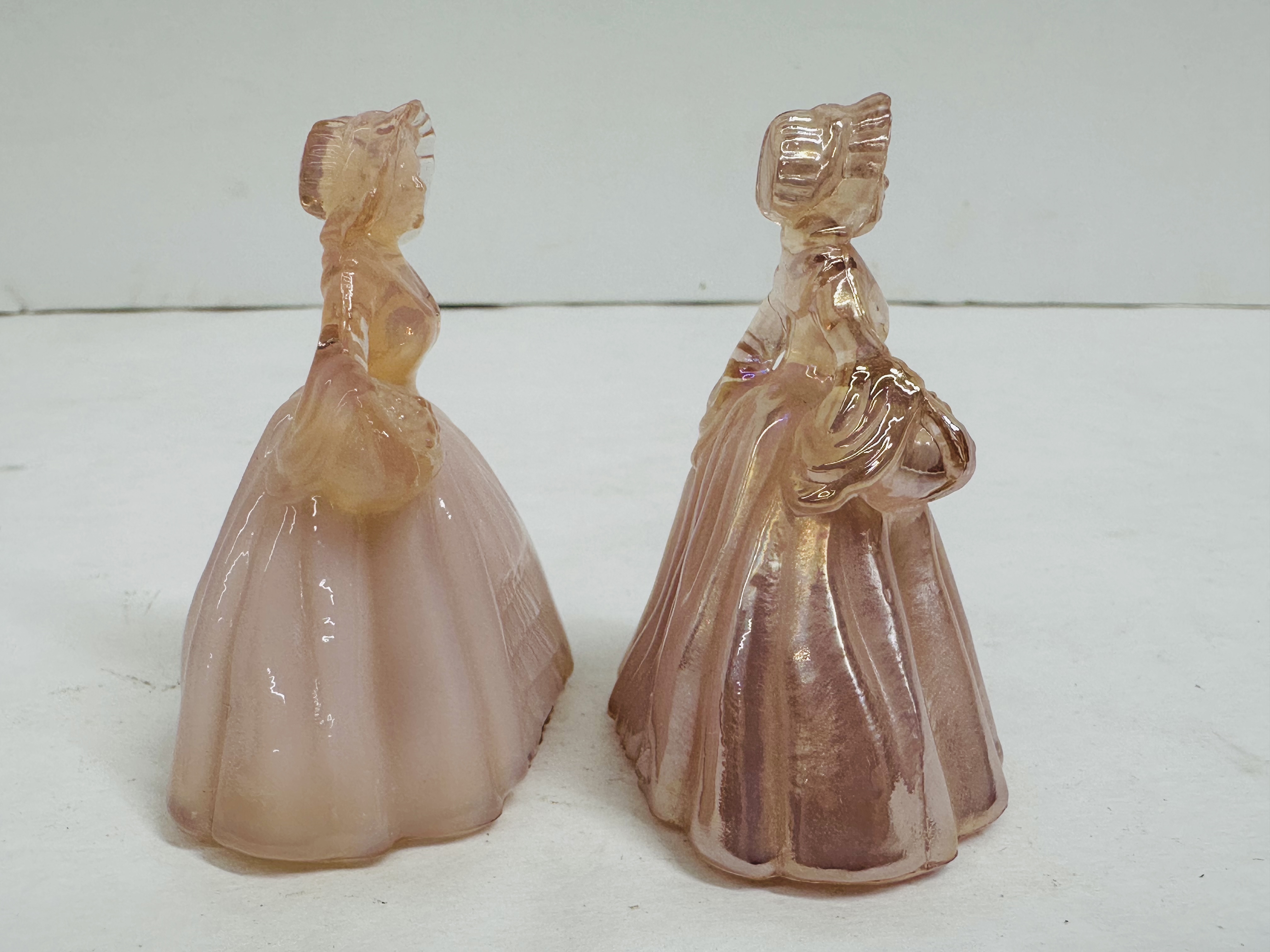 BOYD SOUTHERN BELL PINK FIGURINES, 1998