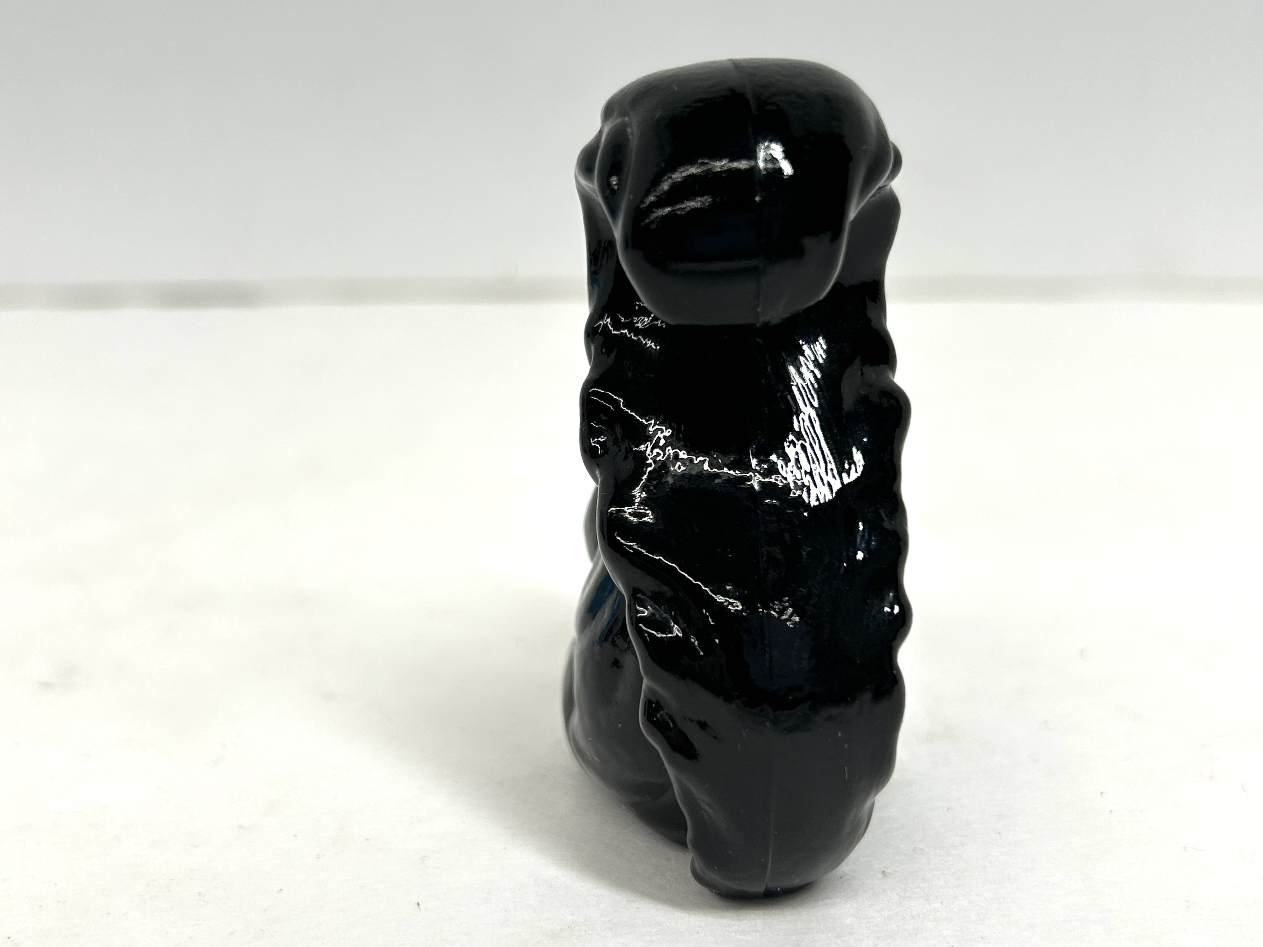 PLUM BOYD GLASS SQUIRREL, 20TH CENTURY