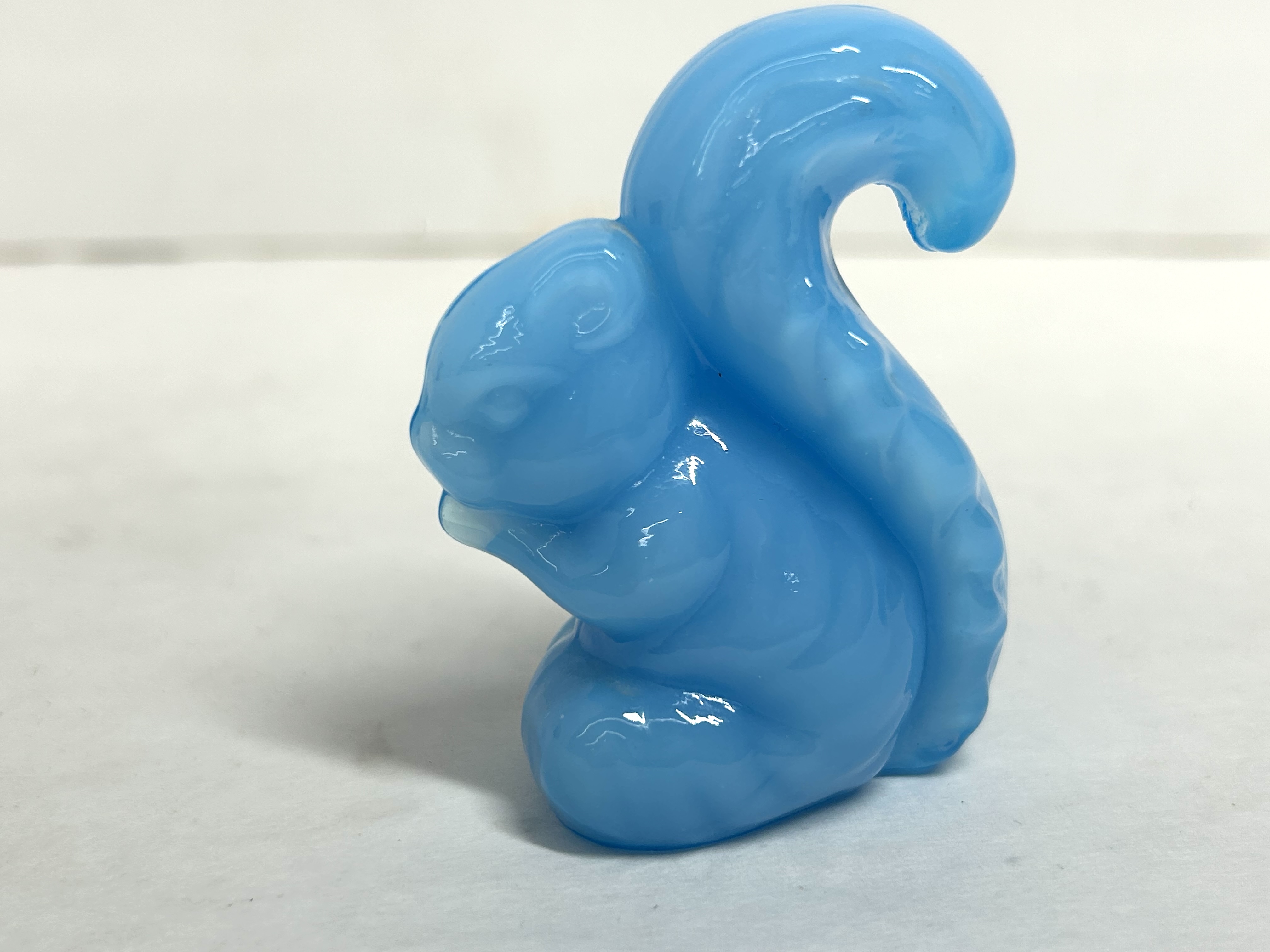 BOYD BLUE GLASS SQUIRREL
