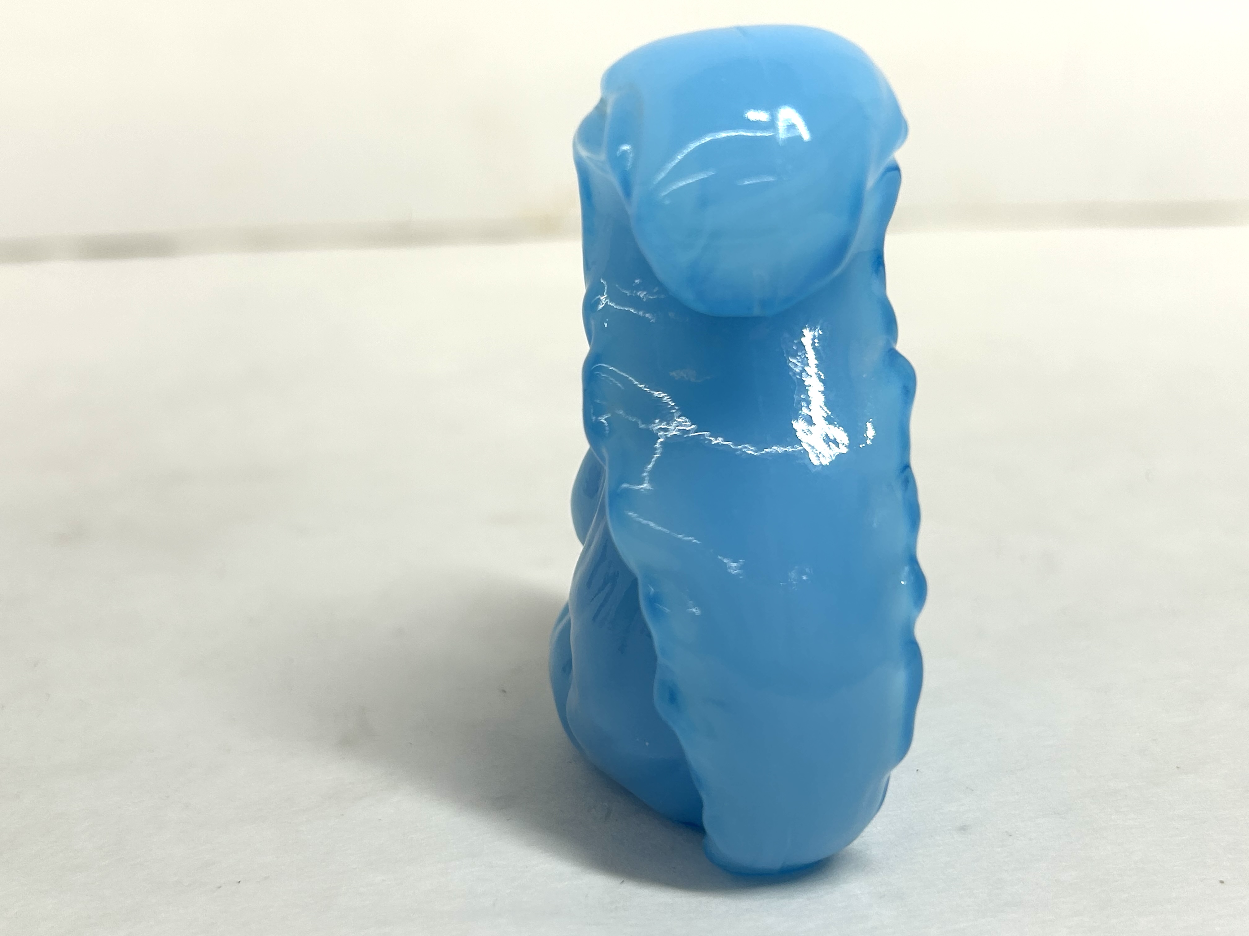 BOYD BLUE GLASS SQUIRREL