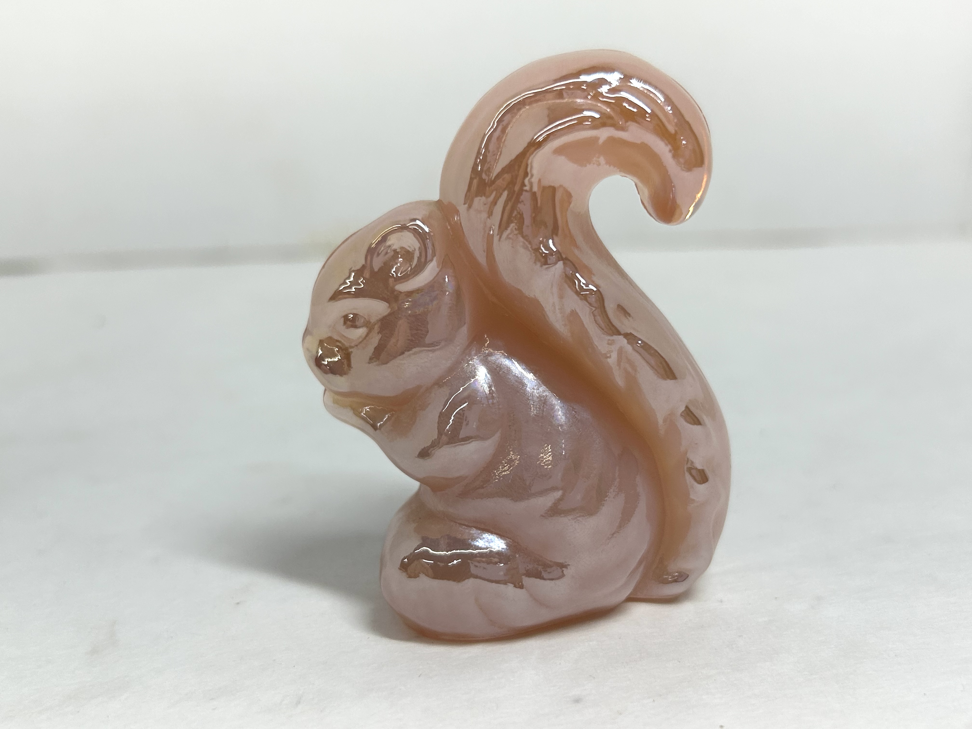 PINK IRIDESCENT BOYD SQUIRREL