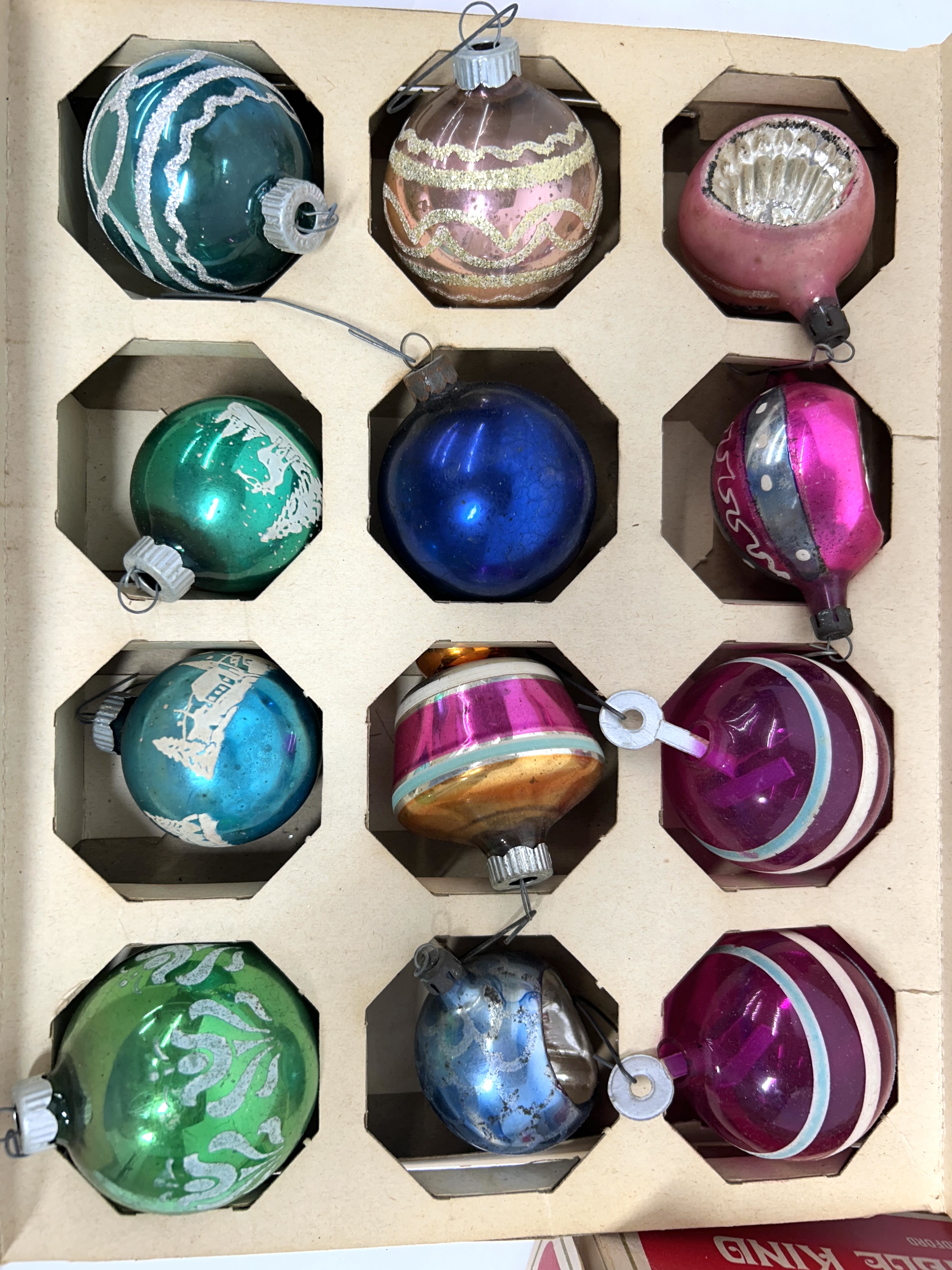 SHINY BRITE ORNAMENTS
