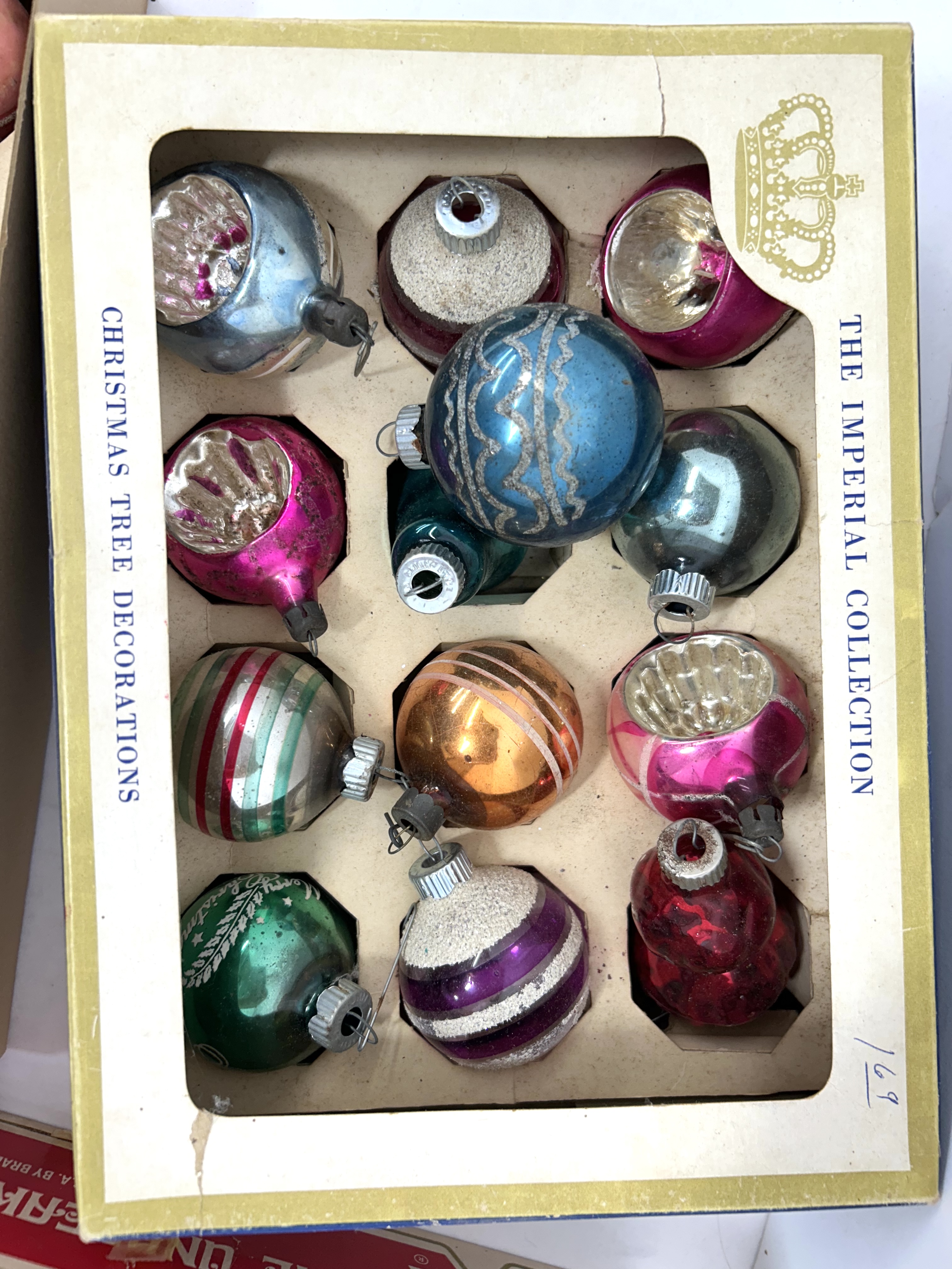 SHINY BRITE ORNAMENTS