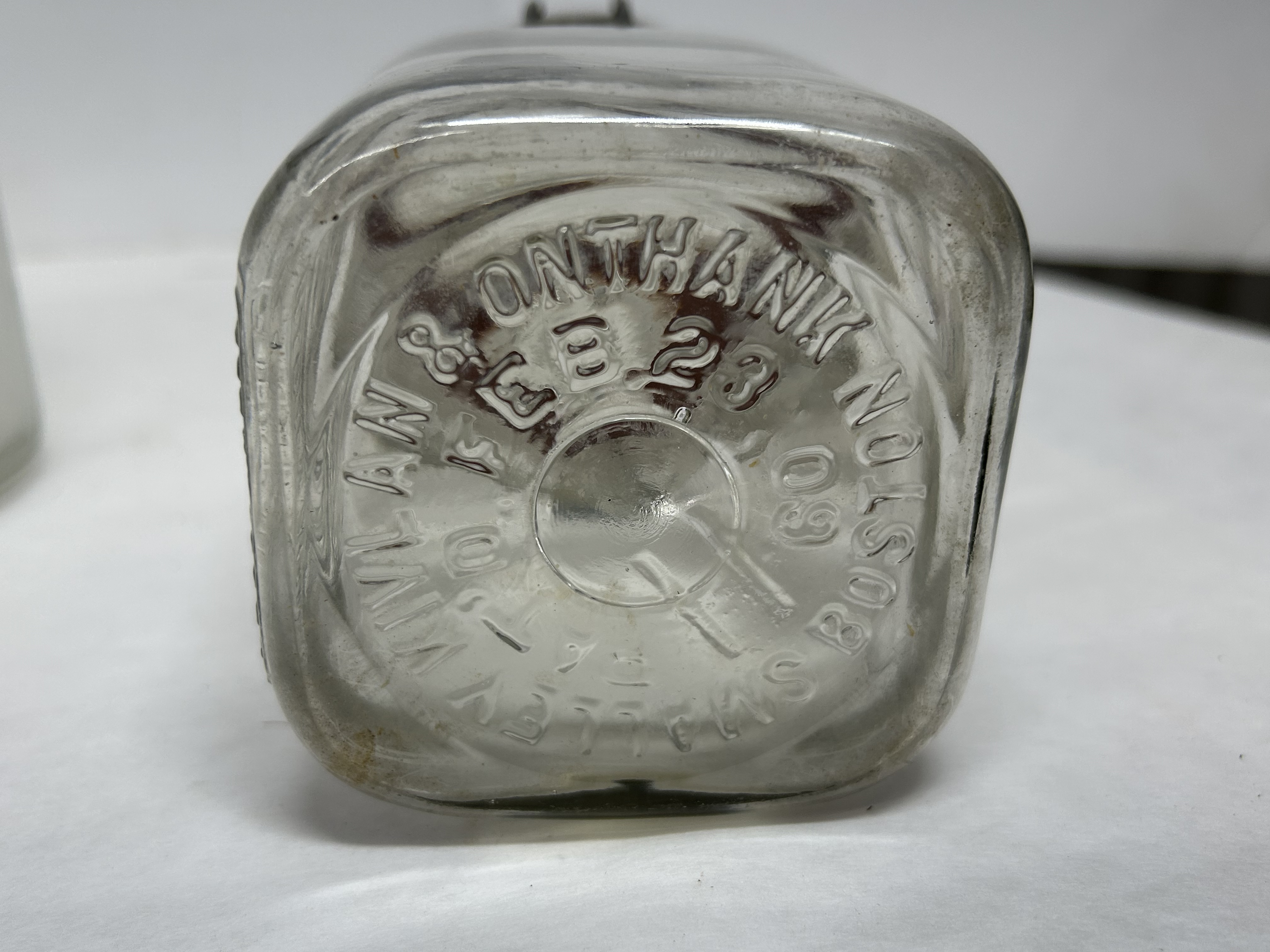 ASSORTED MAKERS SIX GLASS CANNING JARS 1900
