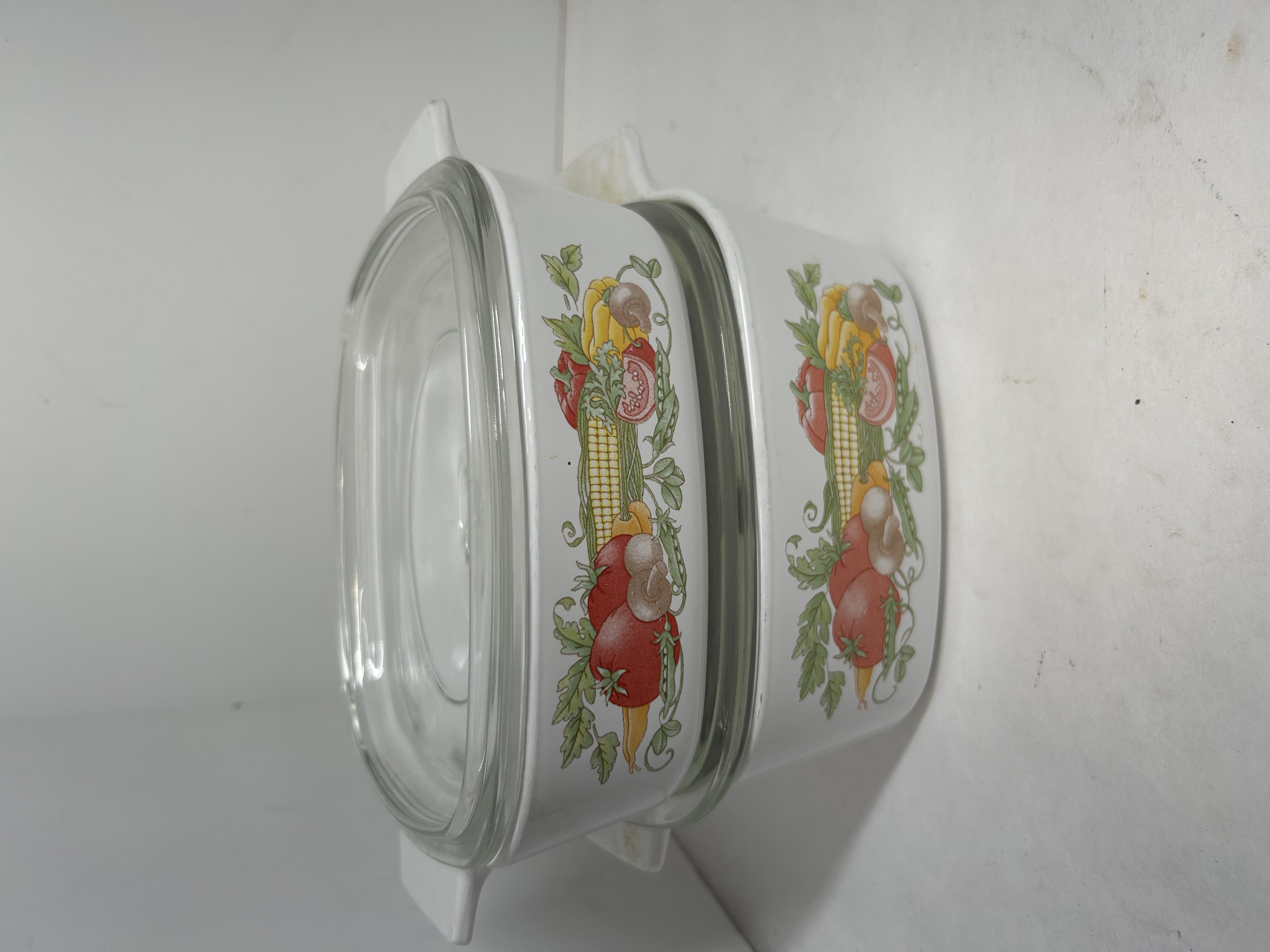 CORNING WARE GLASS-CERAMIC CASSEROLES, 1970S