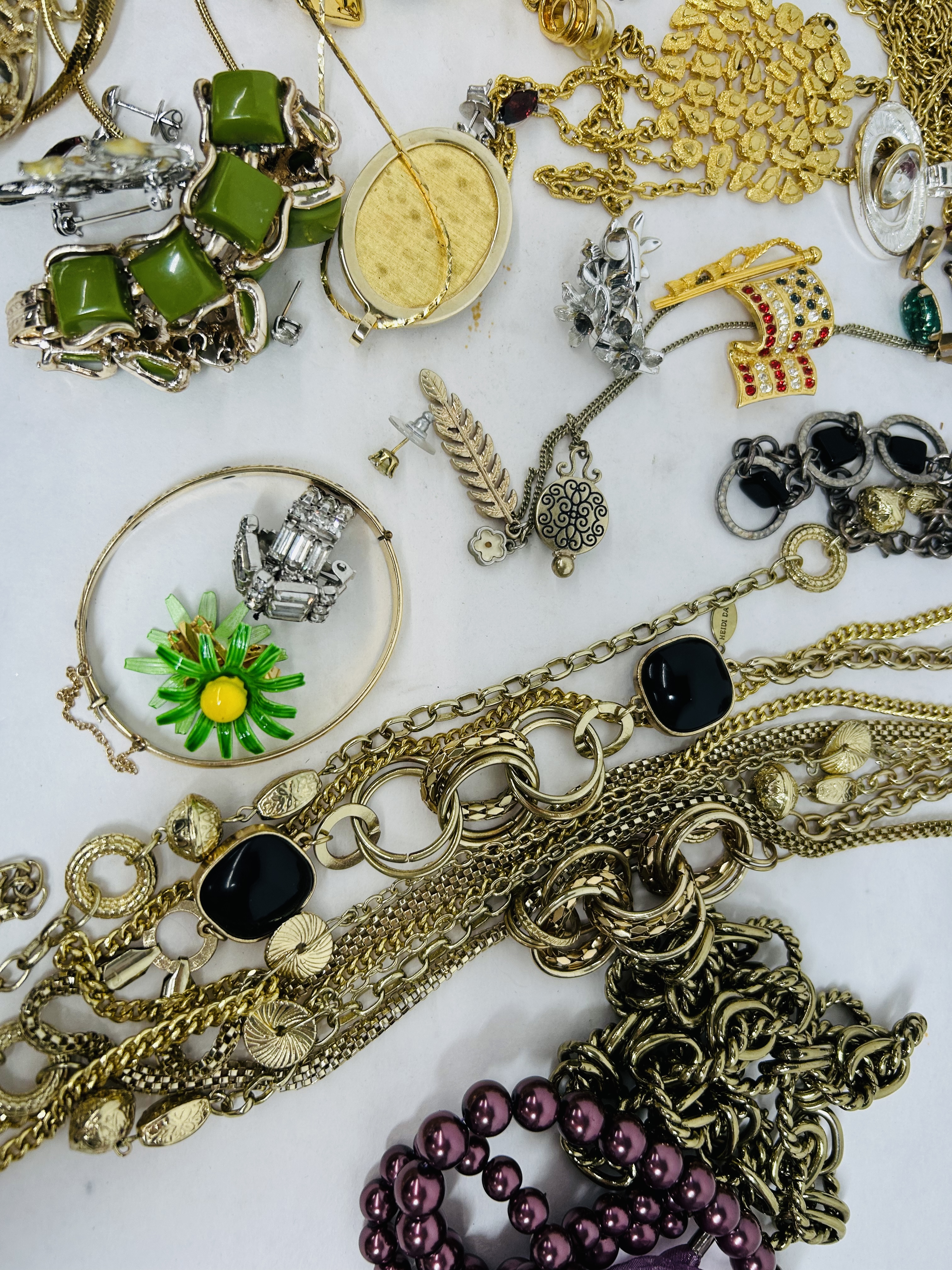 HEIDI DAUS ASSORTED COSTUME JEWELRY