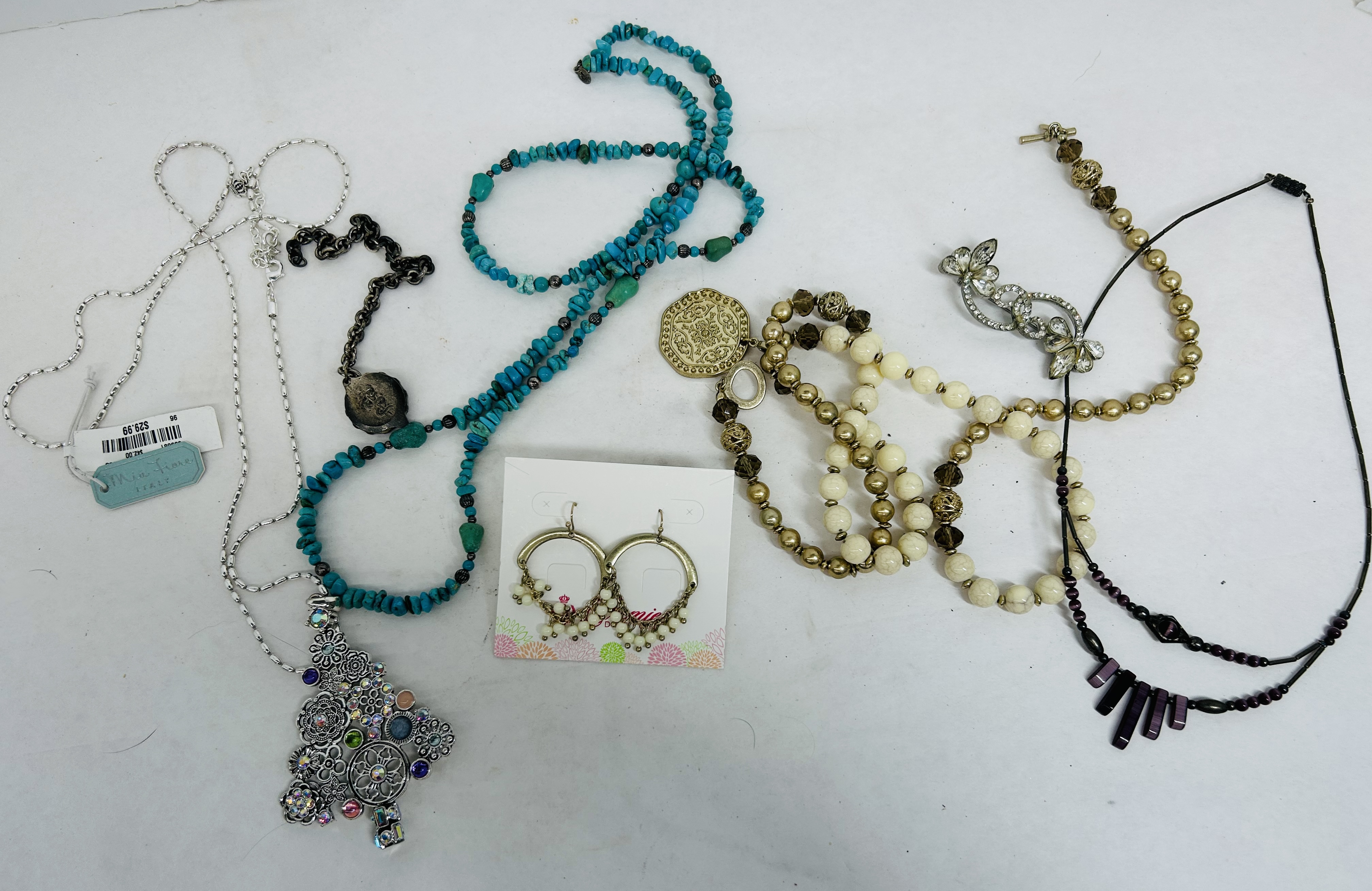 ASSORTED FASHION AND COSTUME JEWELRY