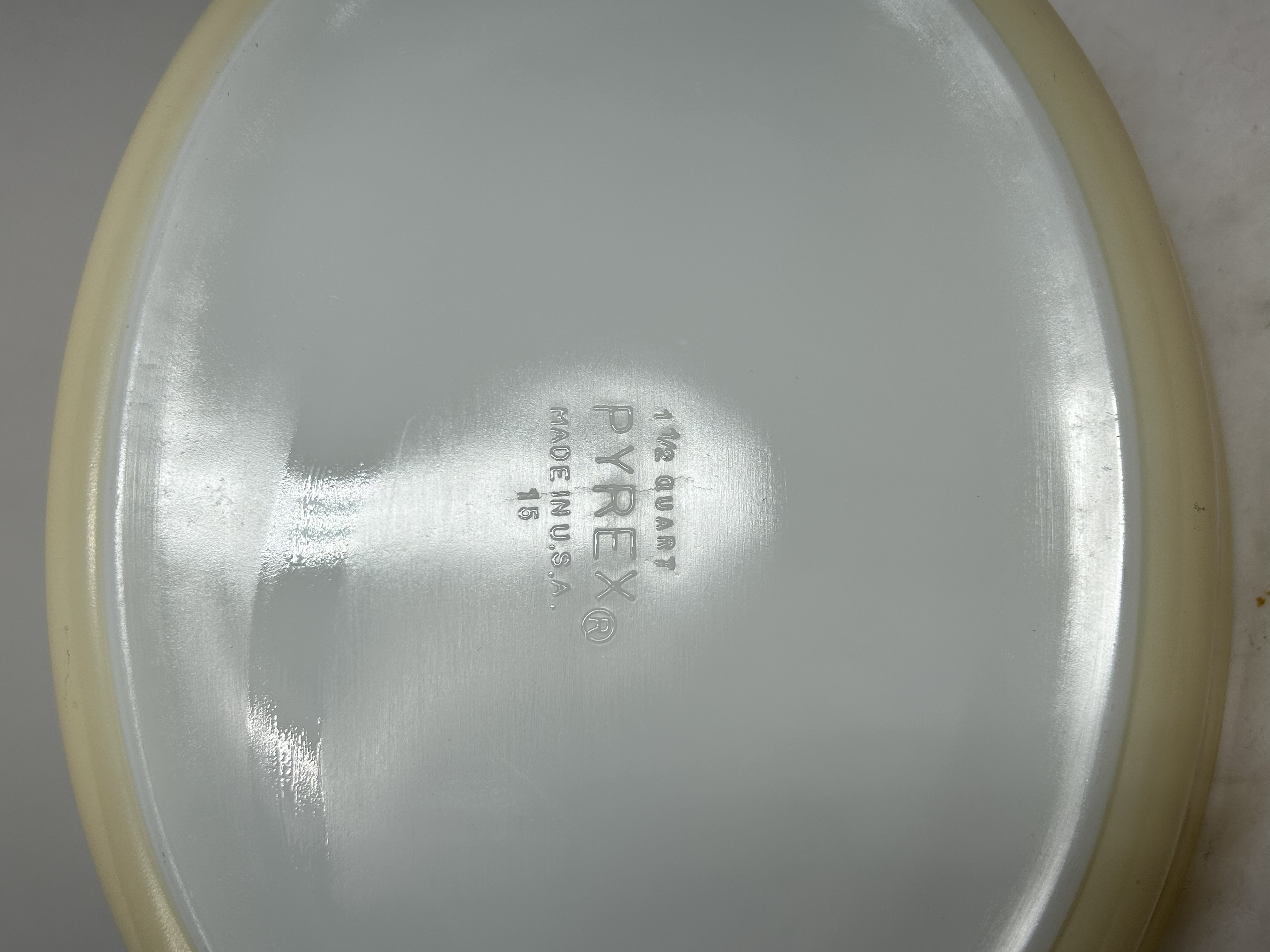 PYREX WOODLAND OVAL CASSEROLE, 1978-1983