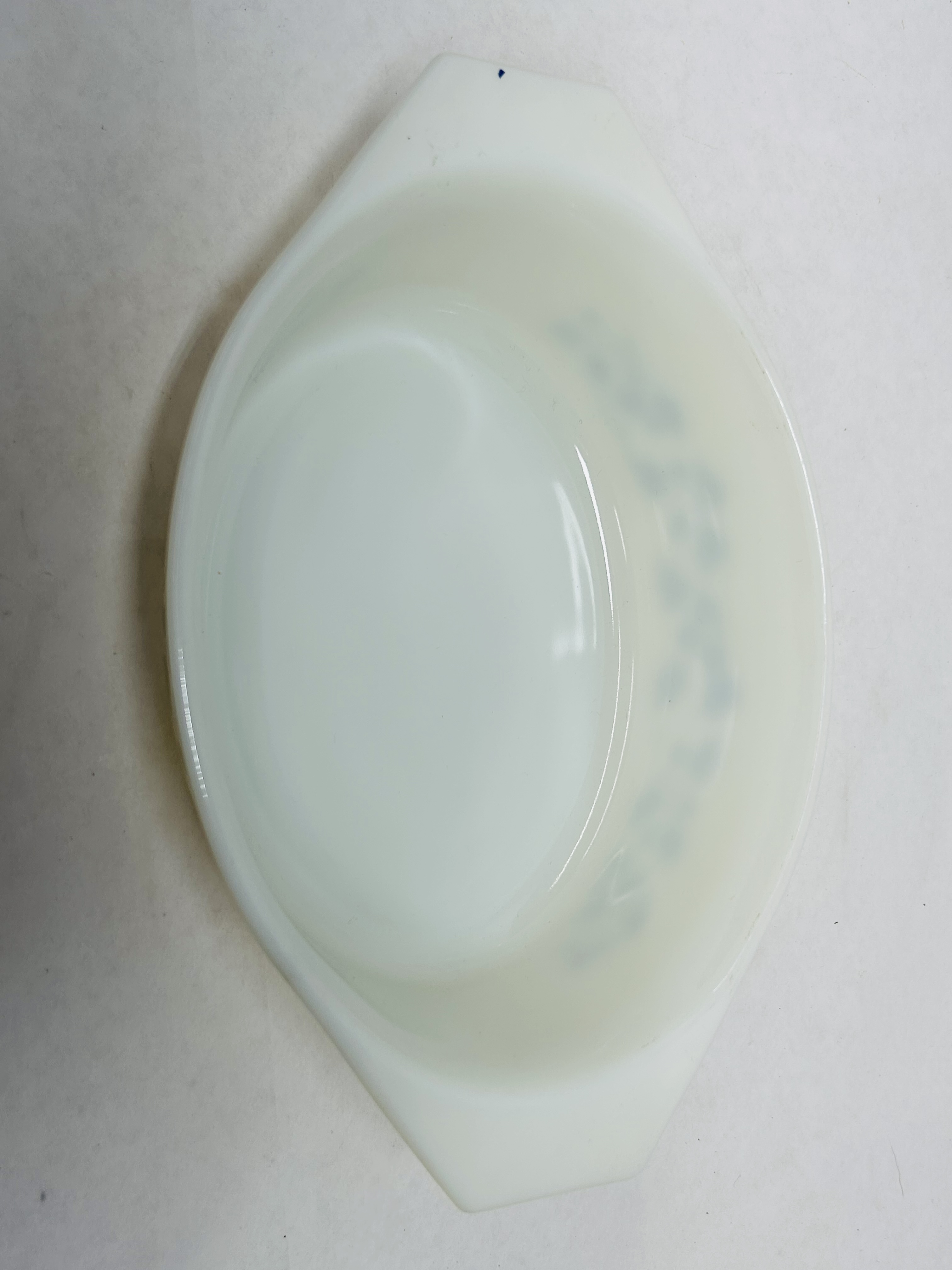 PYREX GOLDEN ACORN OPAL CASSEROLE, 1960