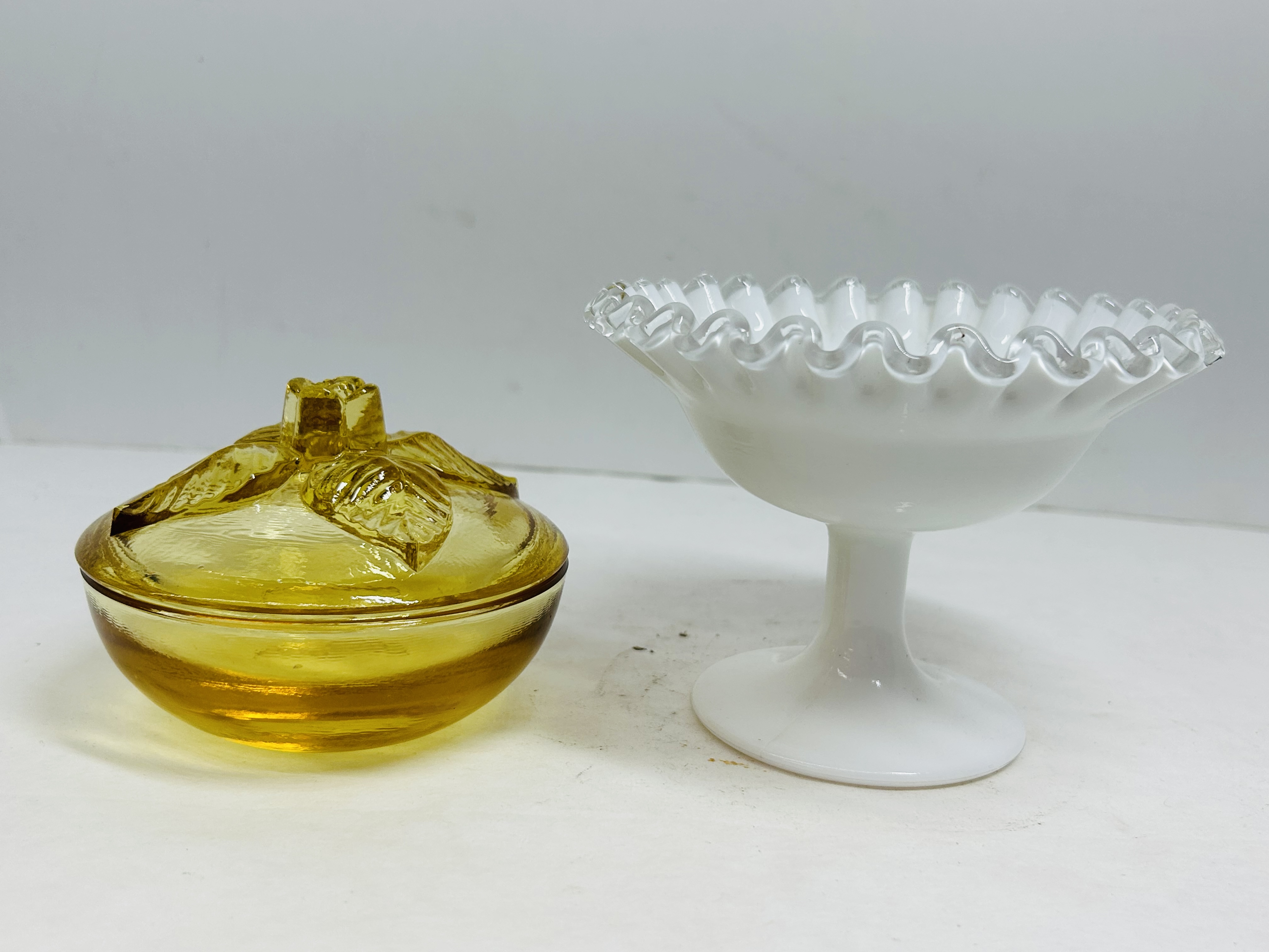 HAZEL-ATLAS AND FENTON GLASS, 1970S