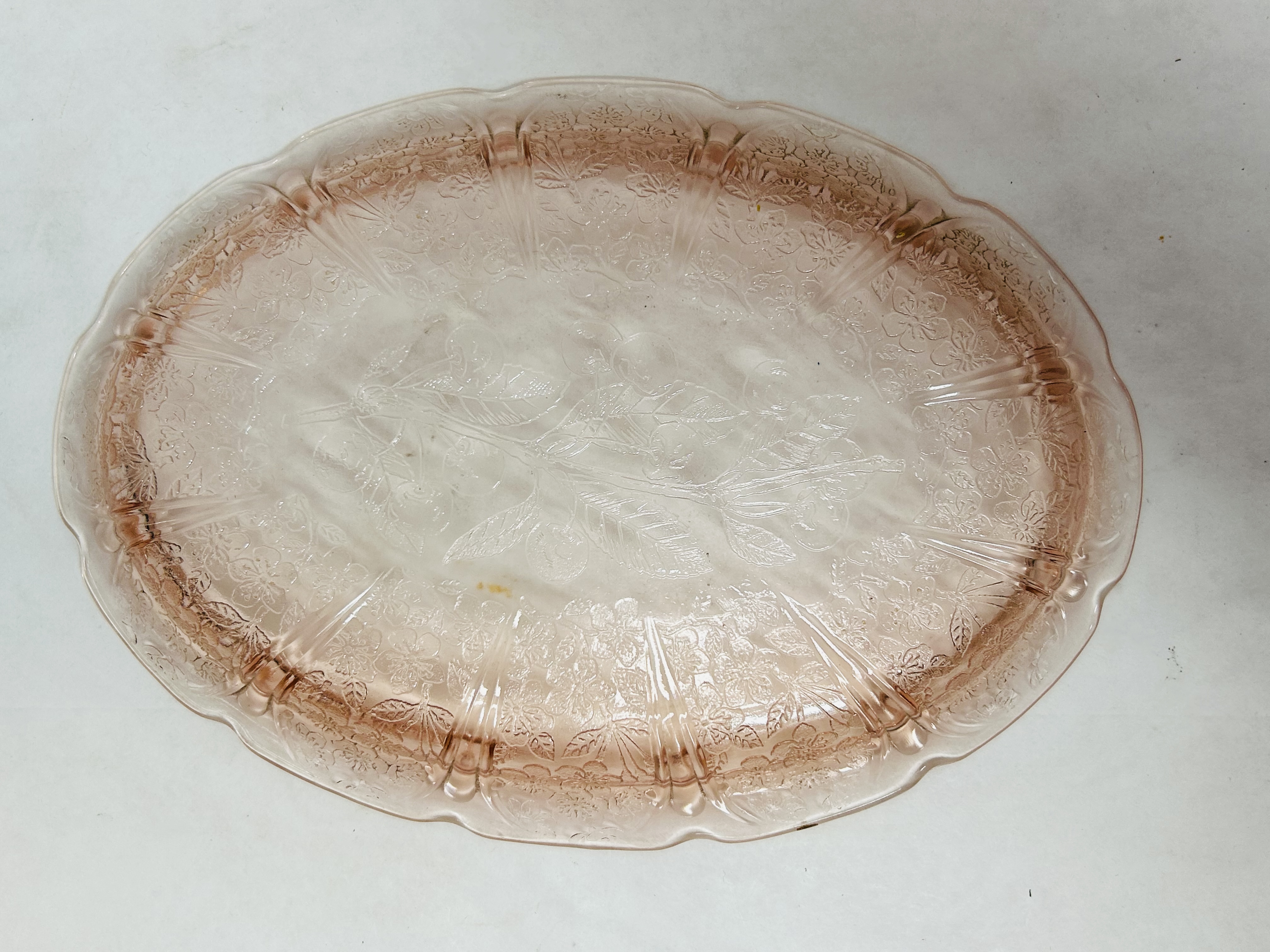 JEANNETTE ATTRIBUTED PINK GLASS, C. 1930S