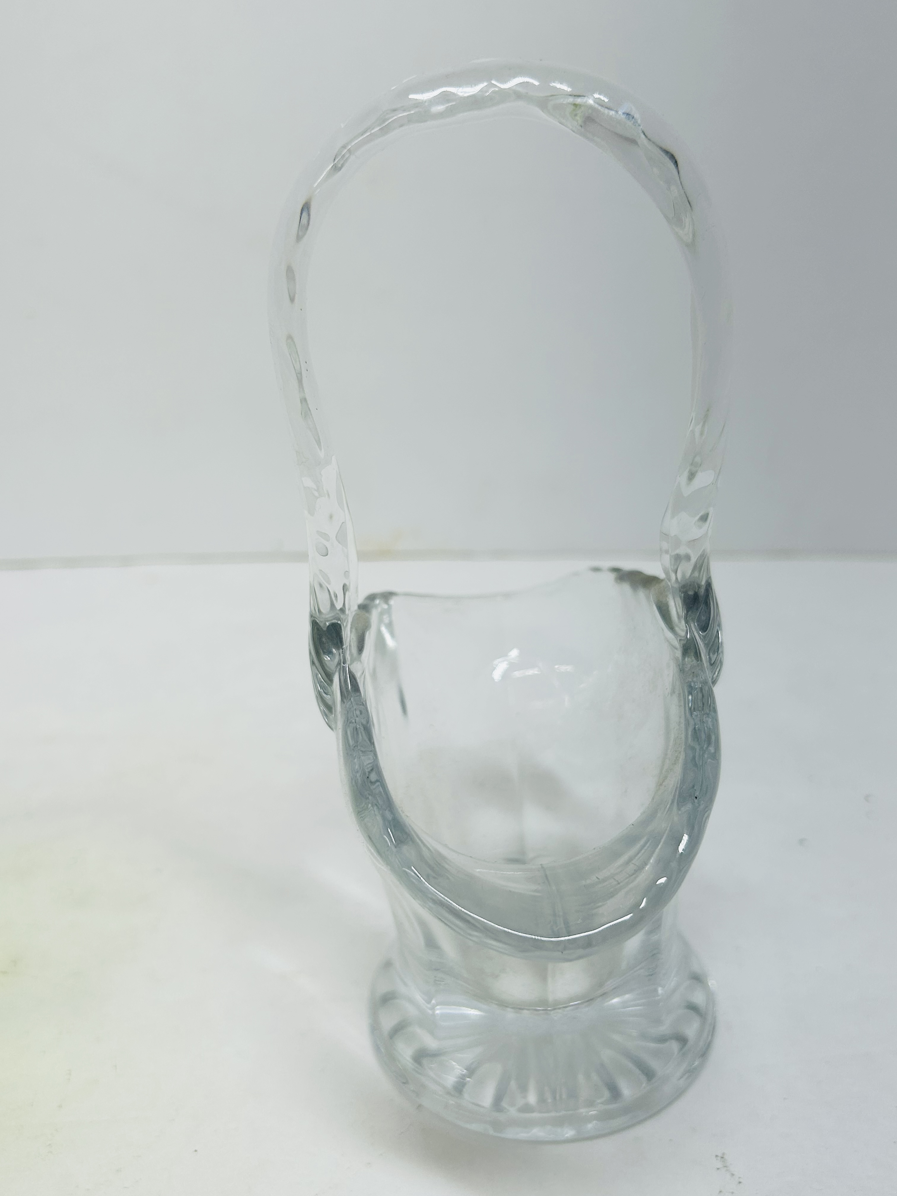 VIKING AND HEISEY GLASS BASKETS, 20TH CENTURY
