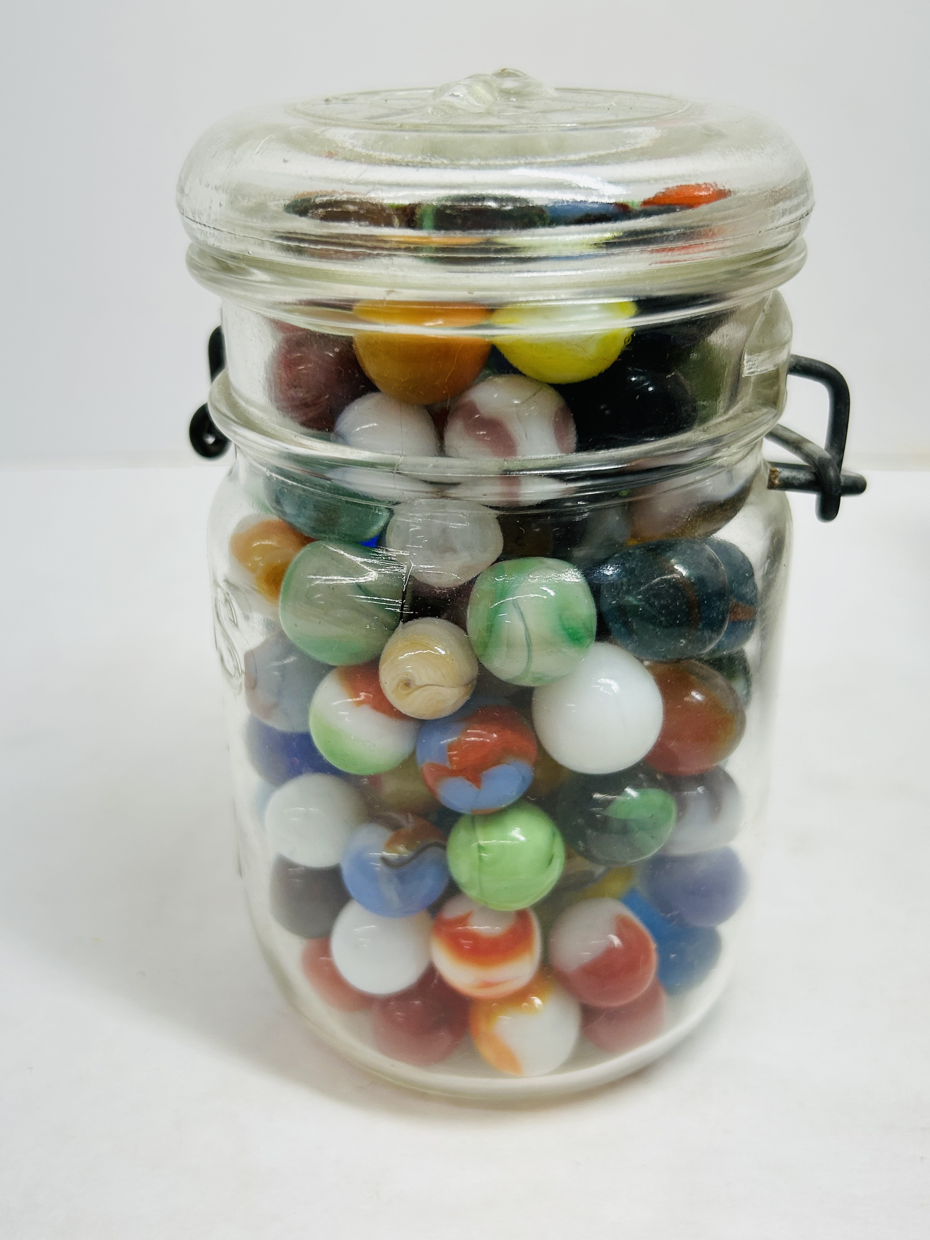 GLASS MARBLES, MID-20TH CENTURY