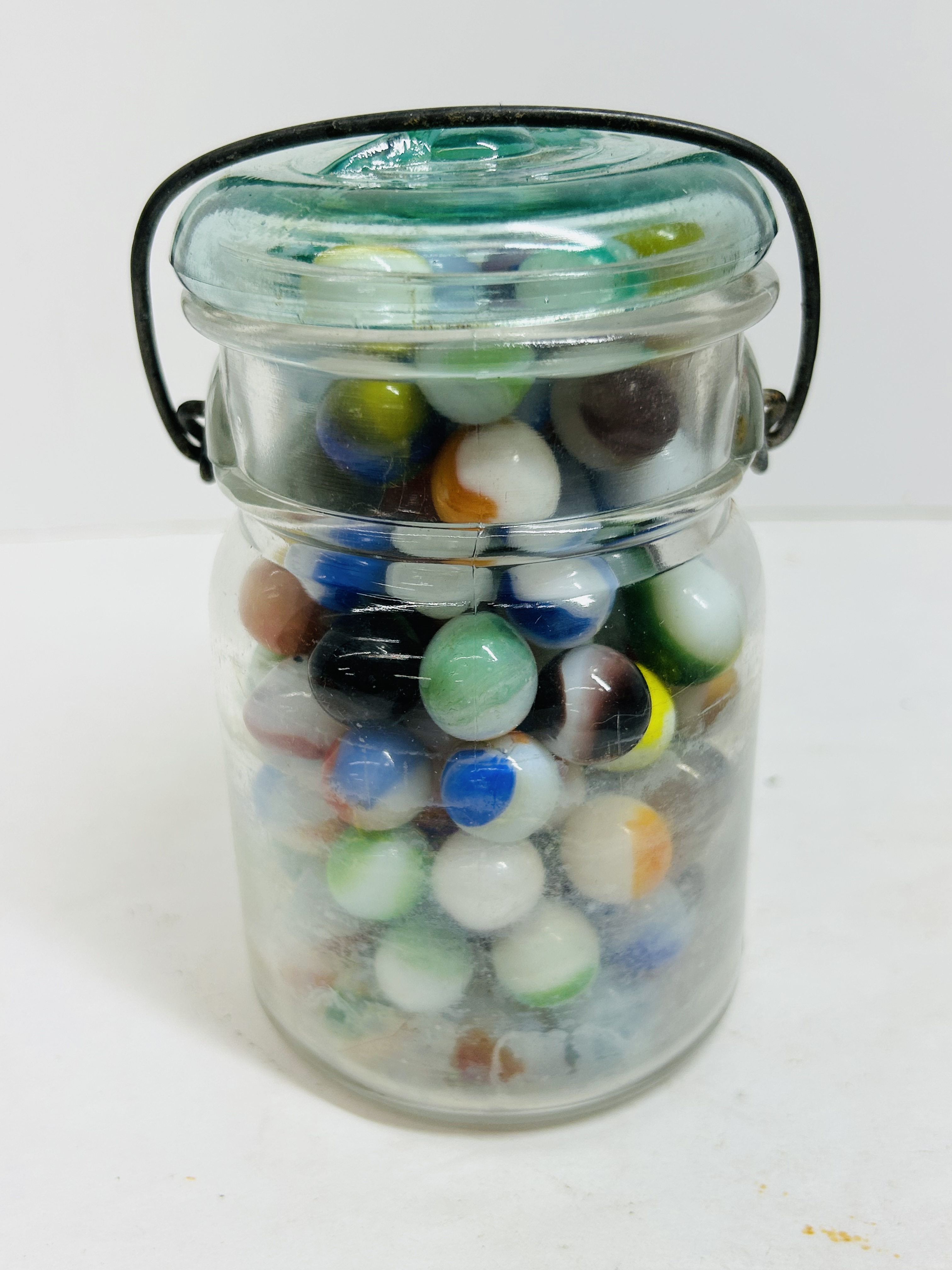 GLASS MARBLE COLLECTION, MID-20TH CENTURY