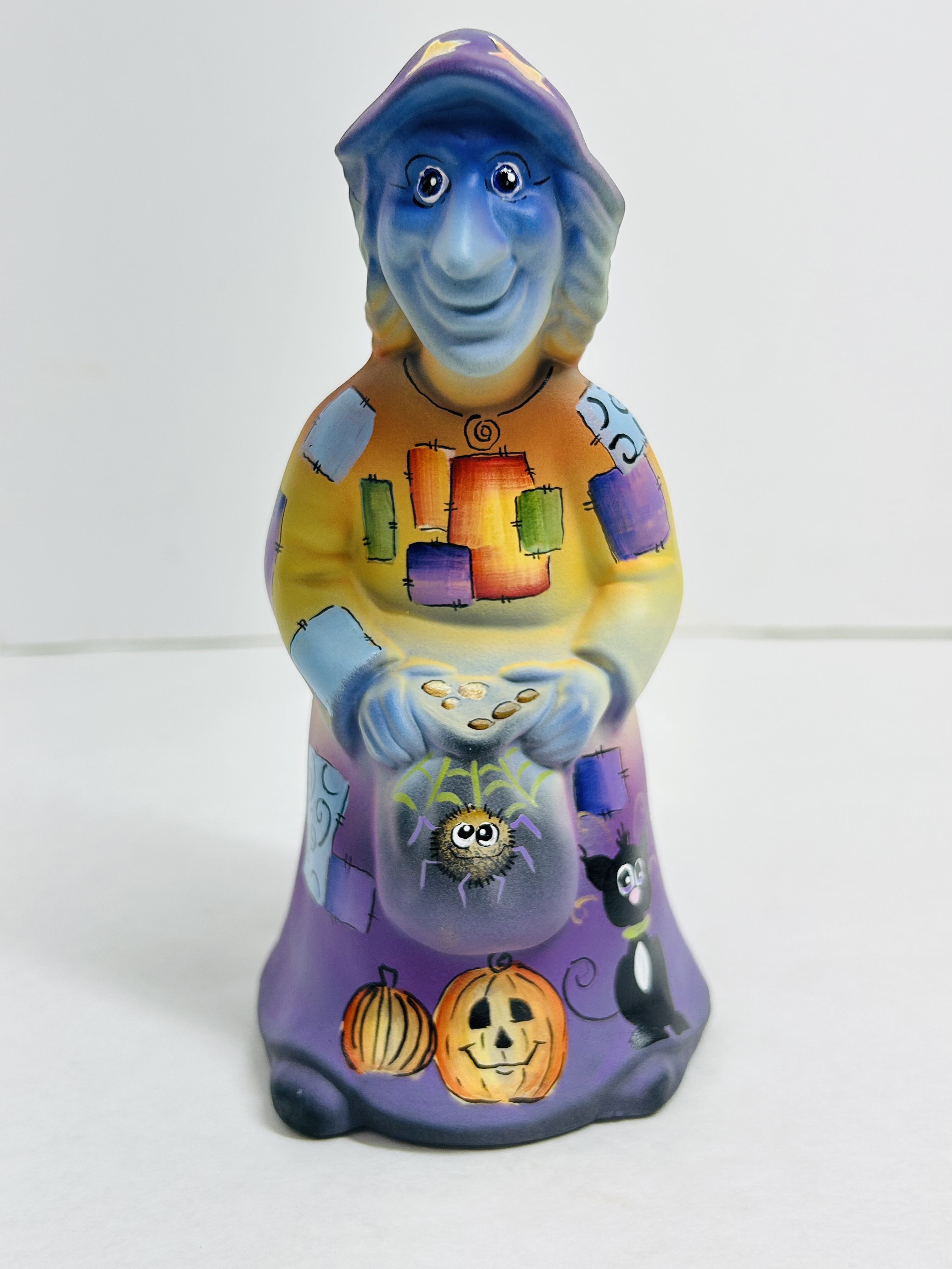 FENTON GLASS WITCH FIGURINE, 2025
