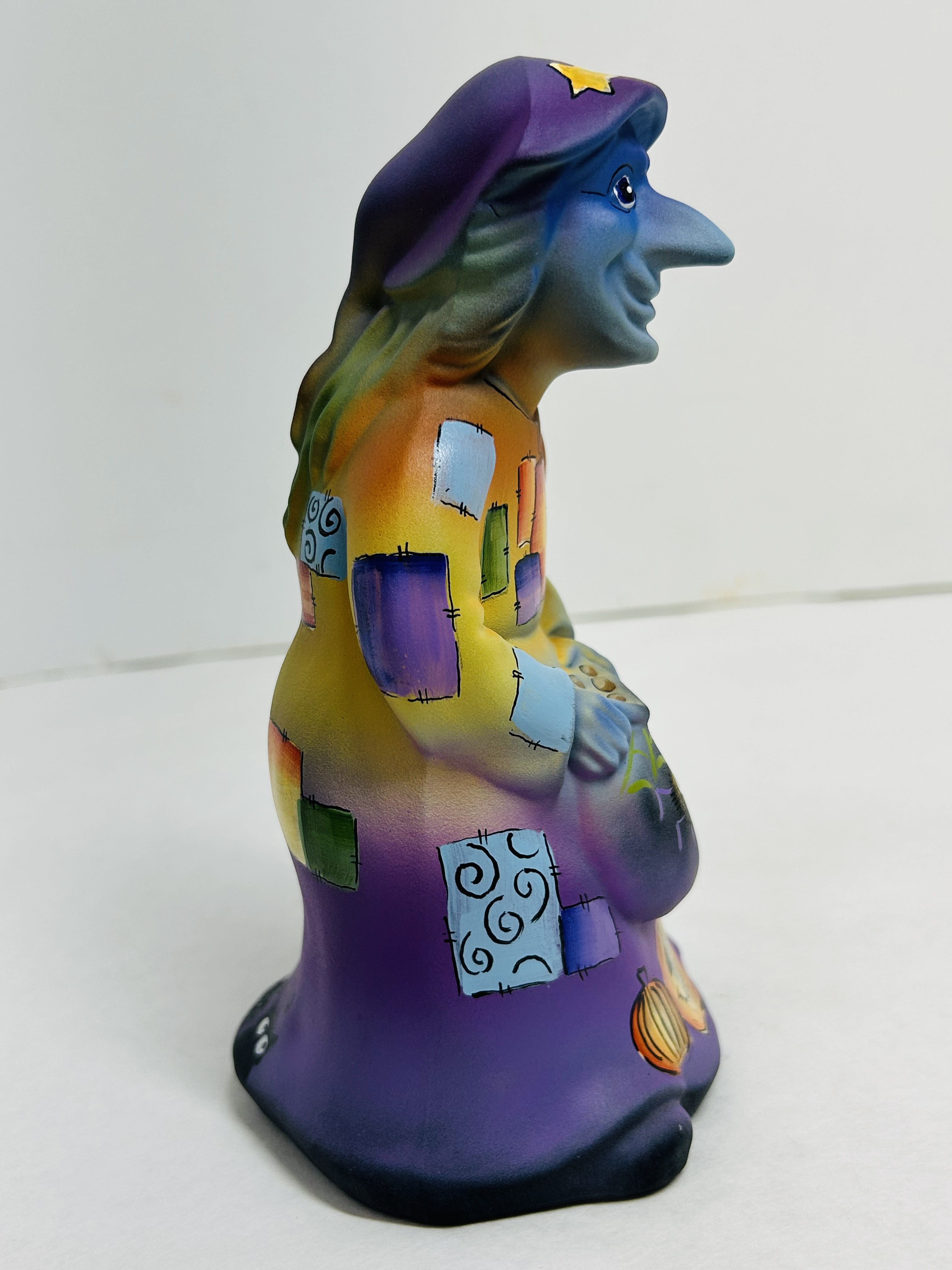 FENTON GLASS WITCH FIGURINE, 2025