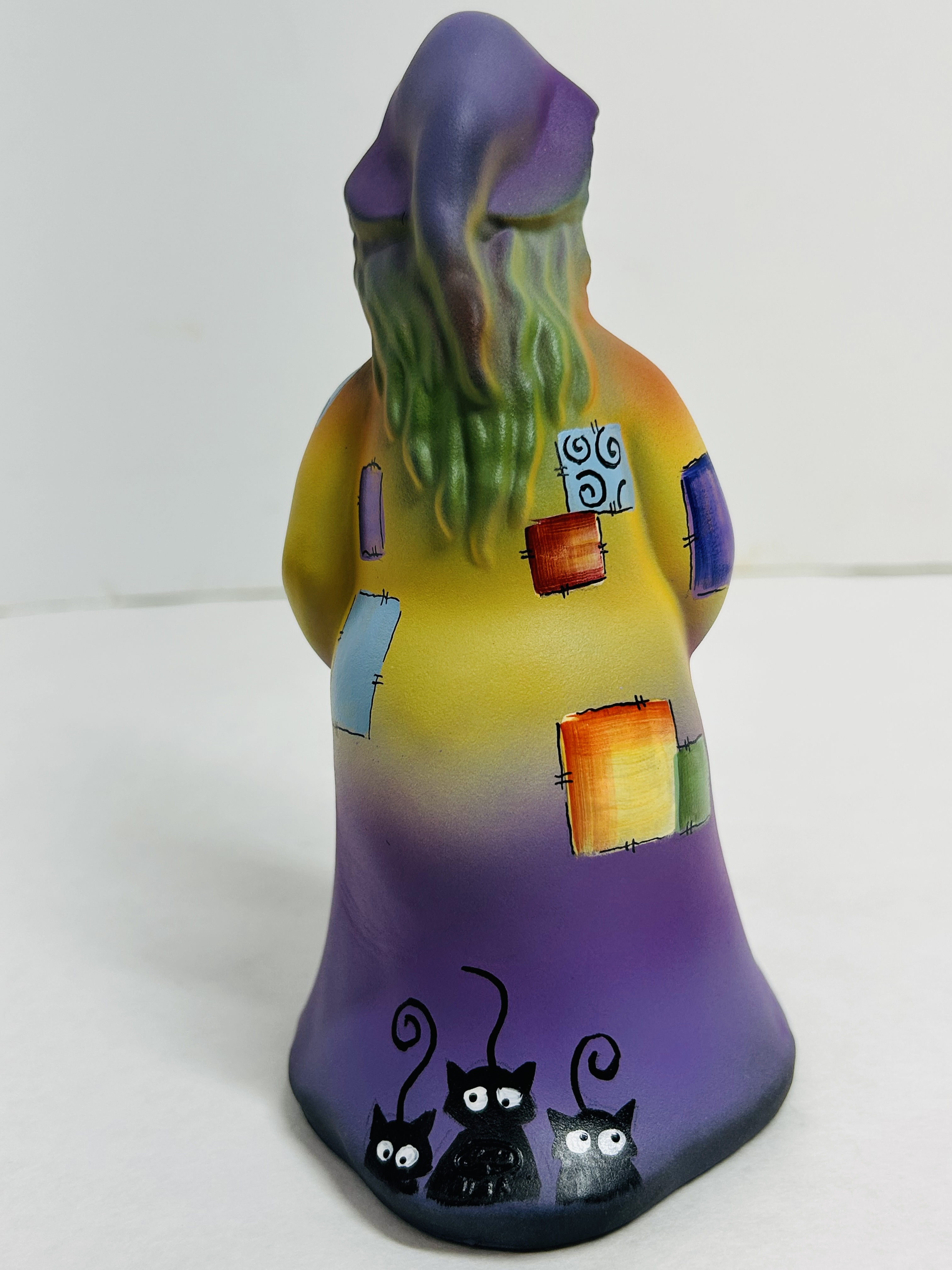 FENTON GLASS WITCH FIGURINE, 2025
