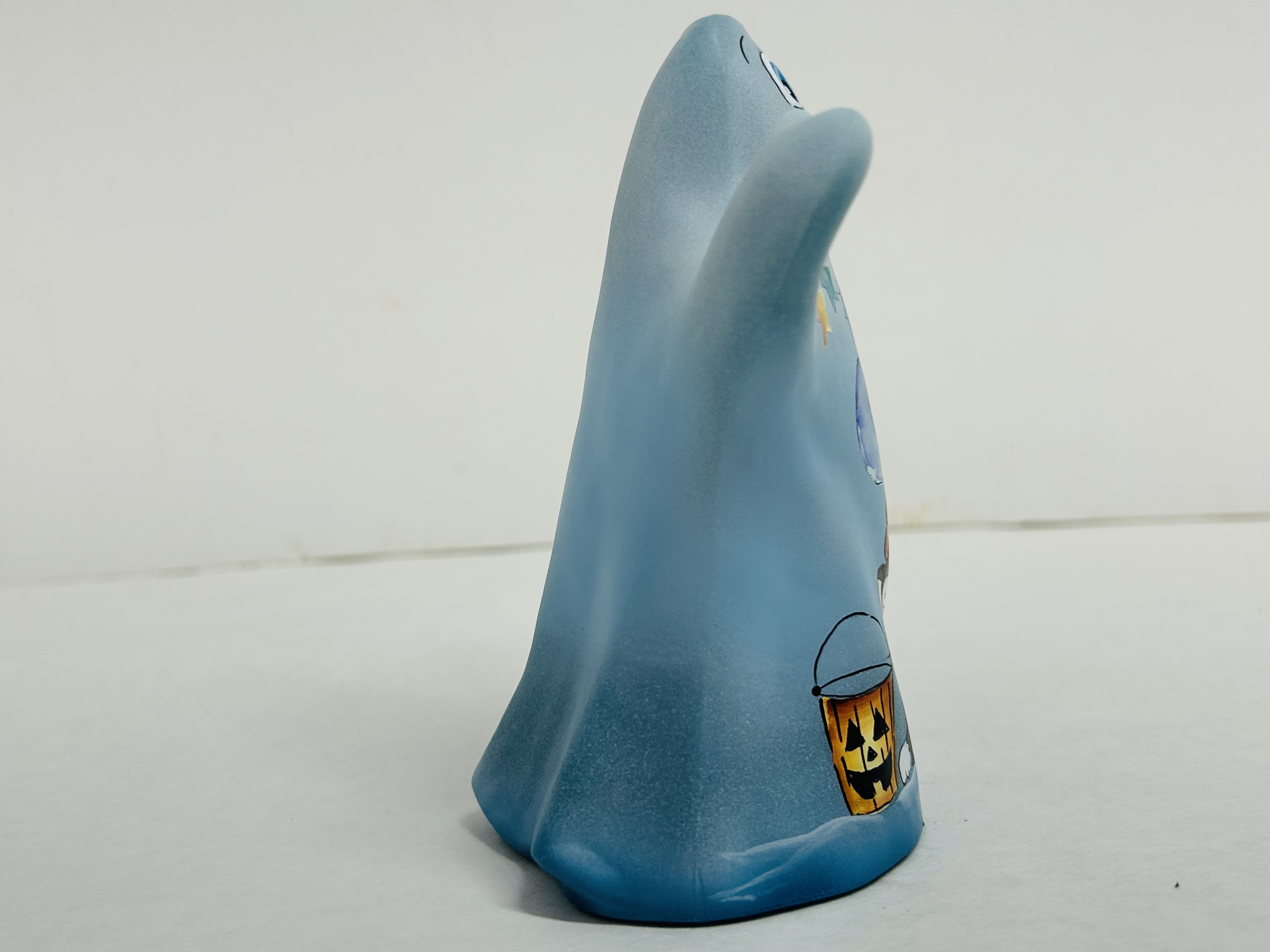FENTON BLUE SATIN GHOST FIGURINE, 2025