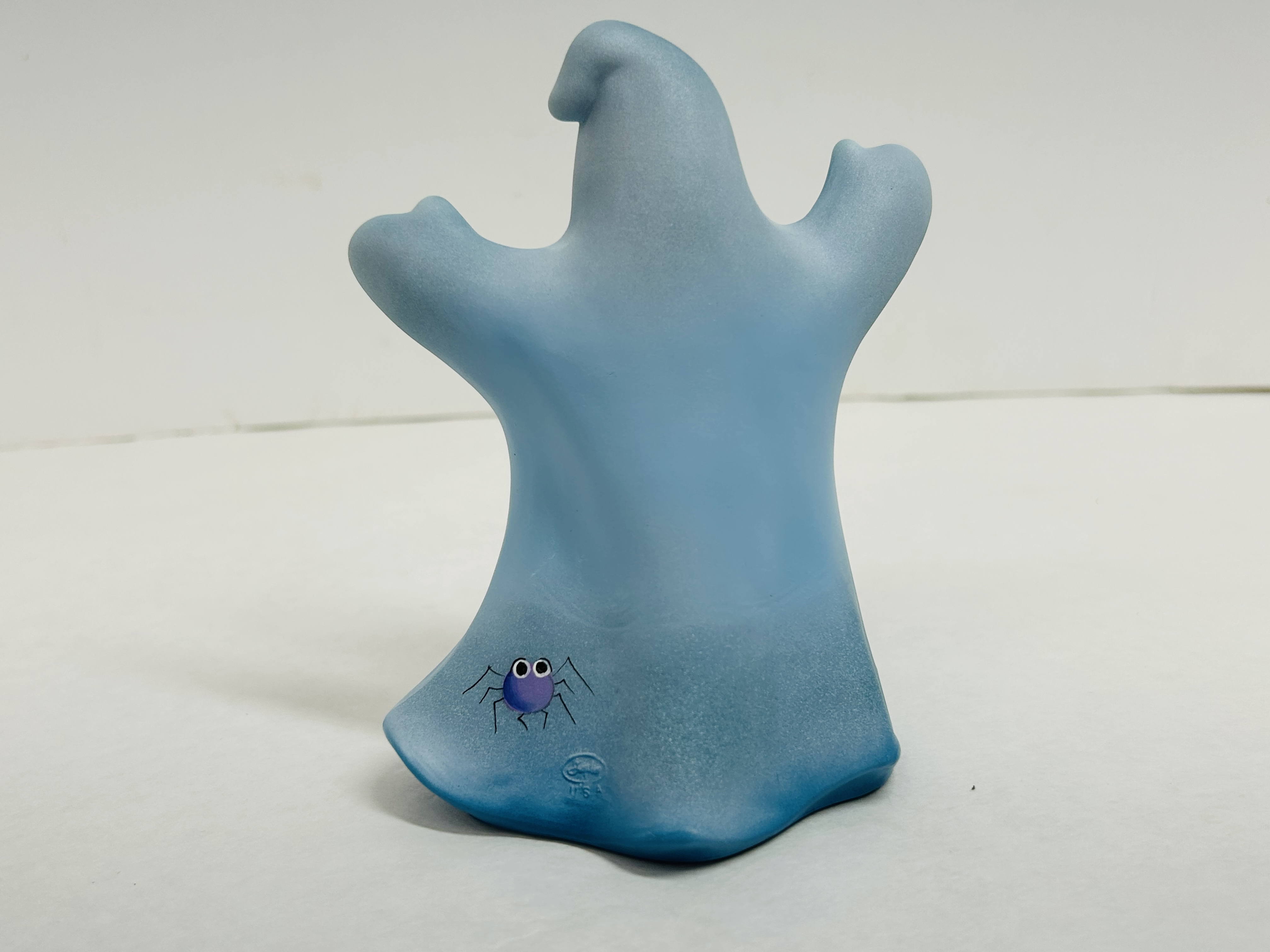 FENTON BLUE SATIN GHOST FIGURINE, 2025