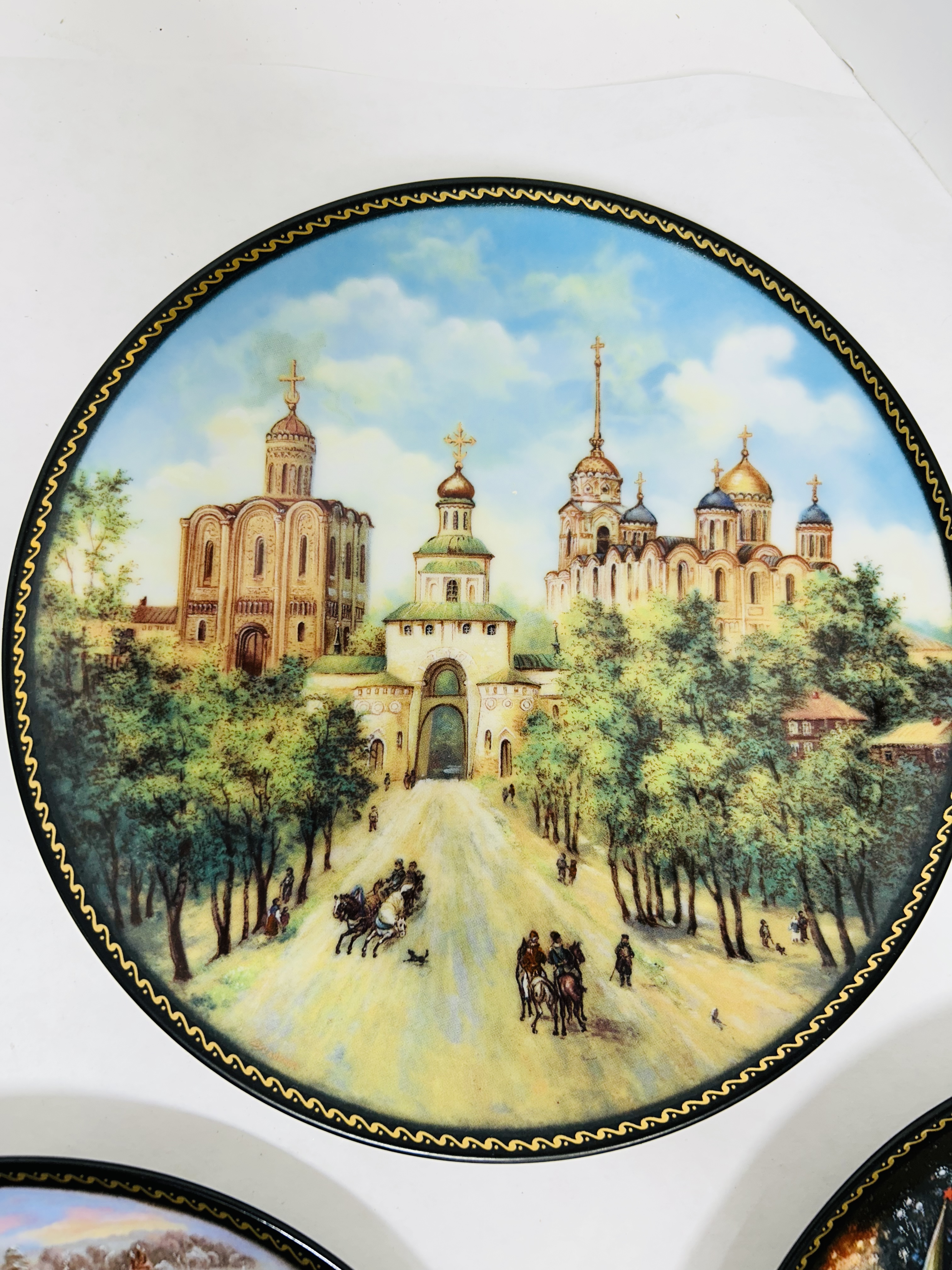VARIOUS ARTISTS, RUSSIAN PORCELAIN PLATES, 1991