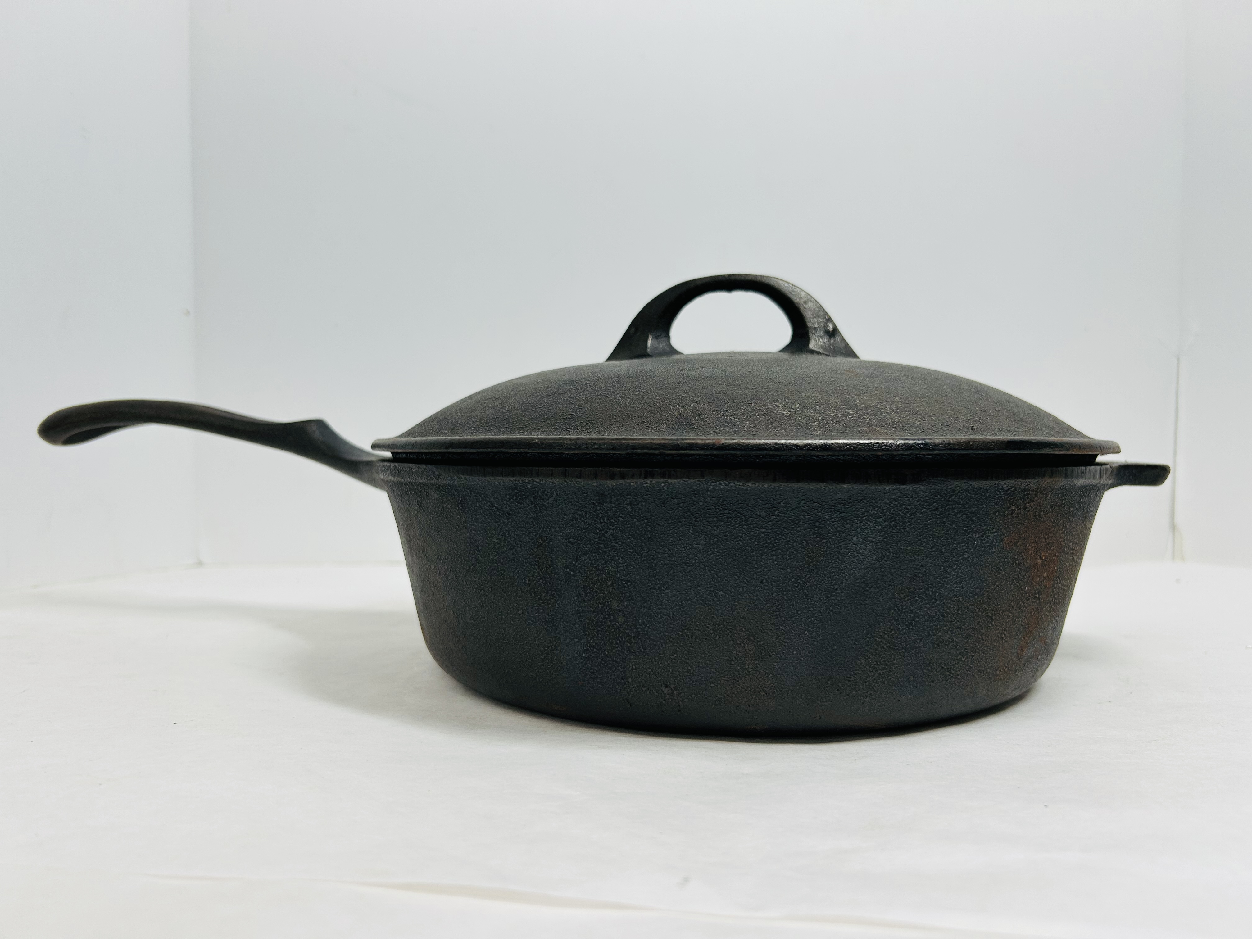 WAGNER, CAST IRON CHICKEN FRYER, C. 1991