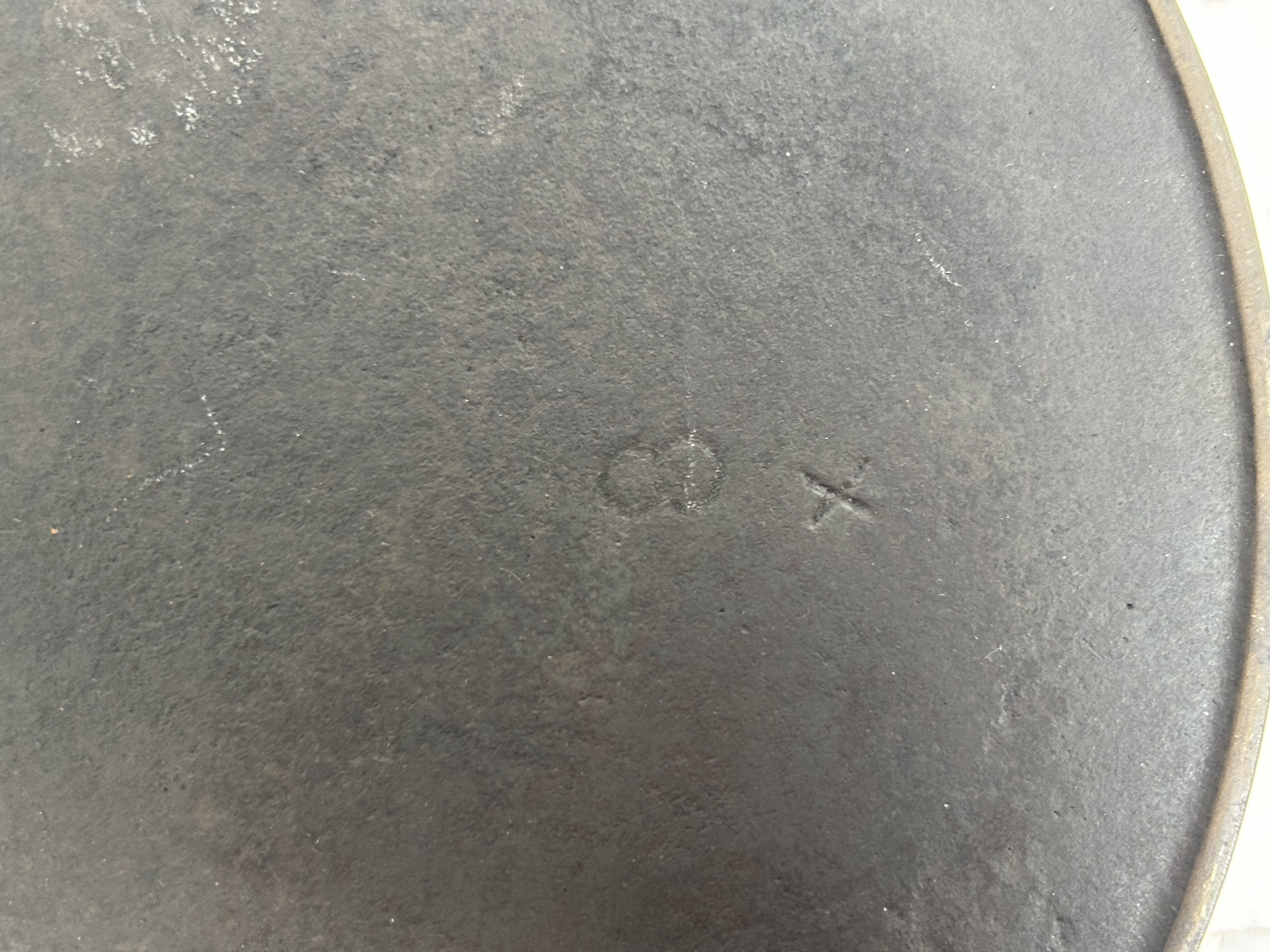 WAPAK CAST IRON SKILLET, CIRCA 1910