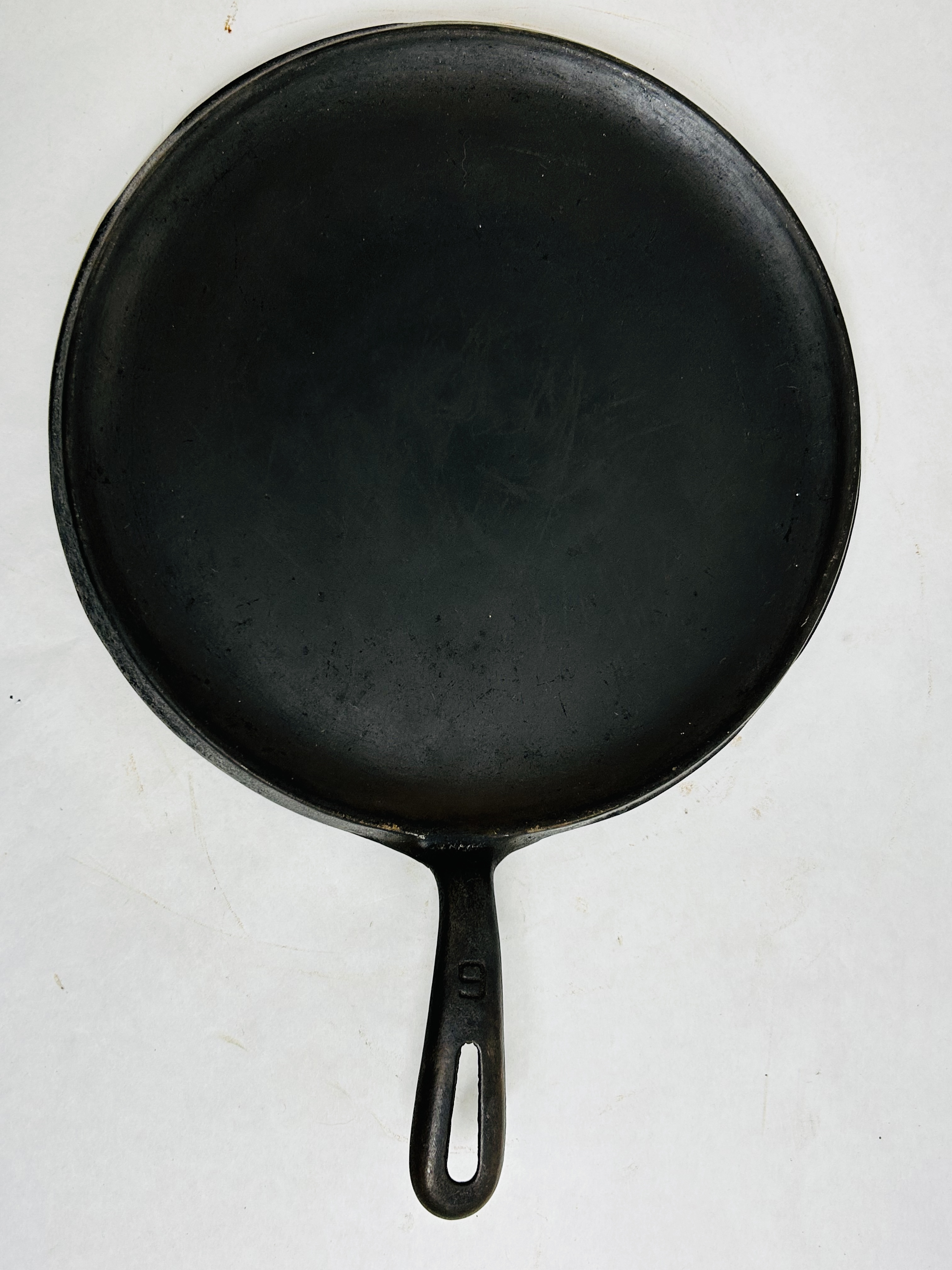 BSR CAST IRON GRIDDLE, CIRCA 1960