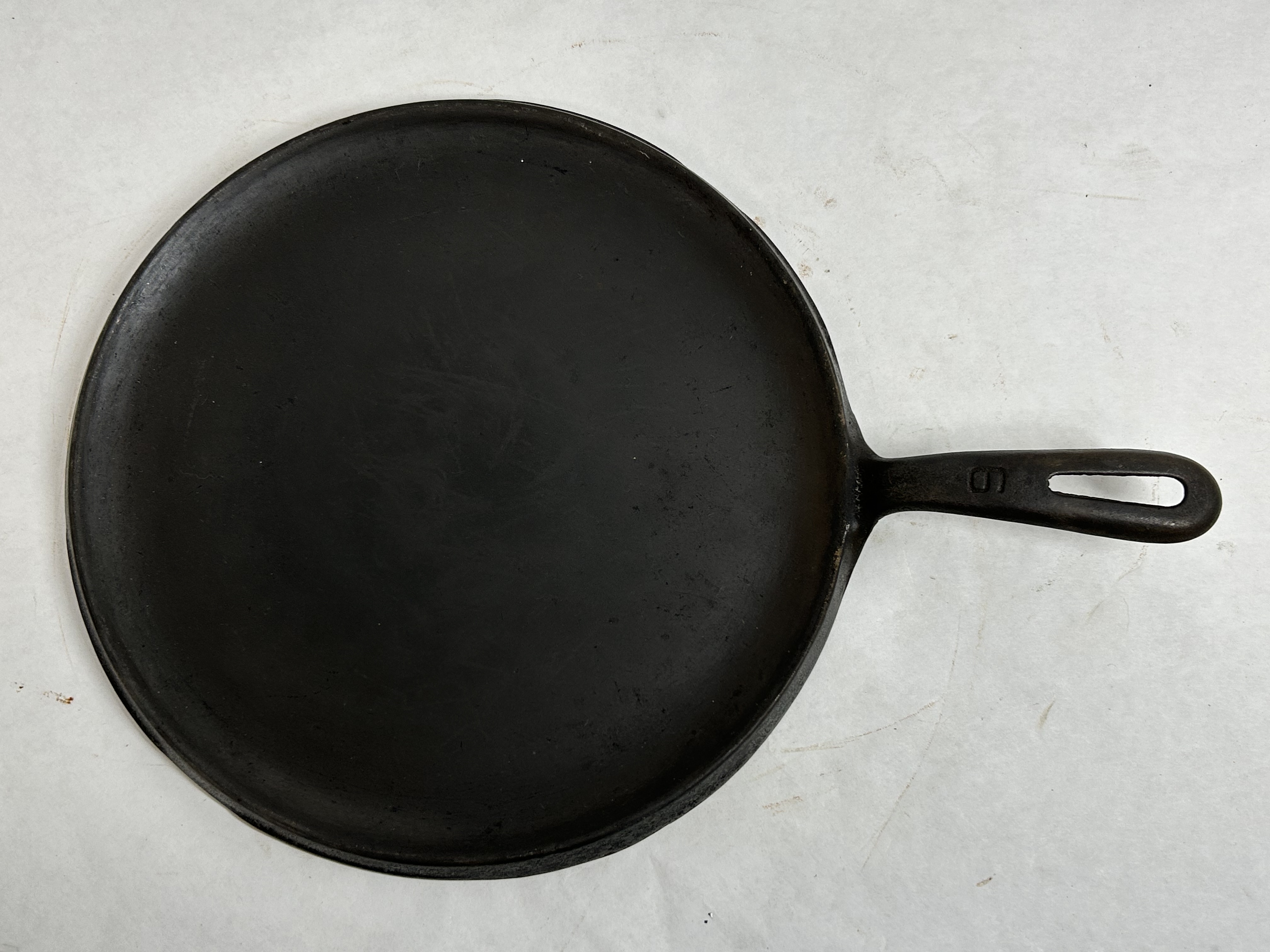BSR CAST IRON GRIDDLE, CIRCA 1960