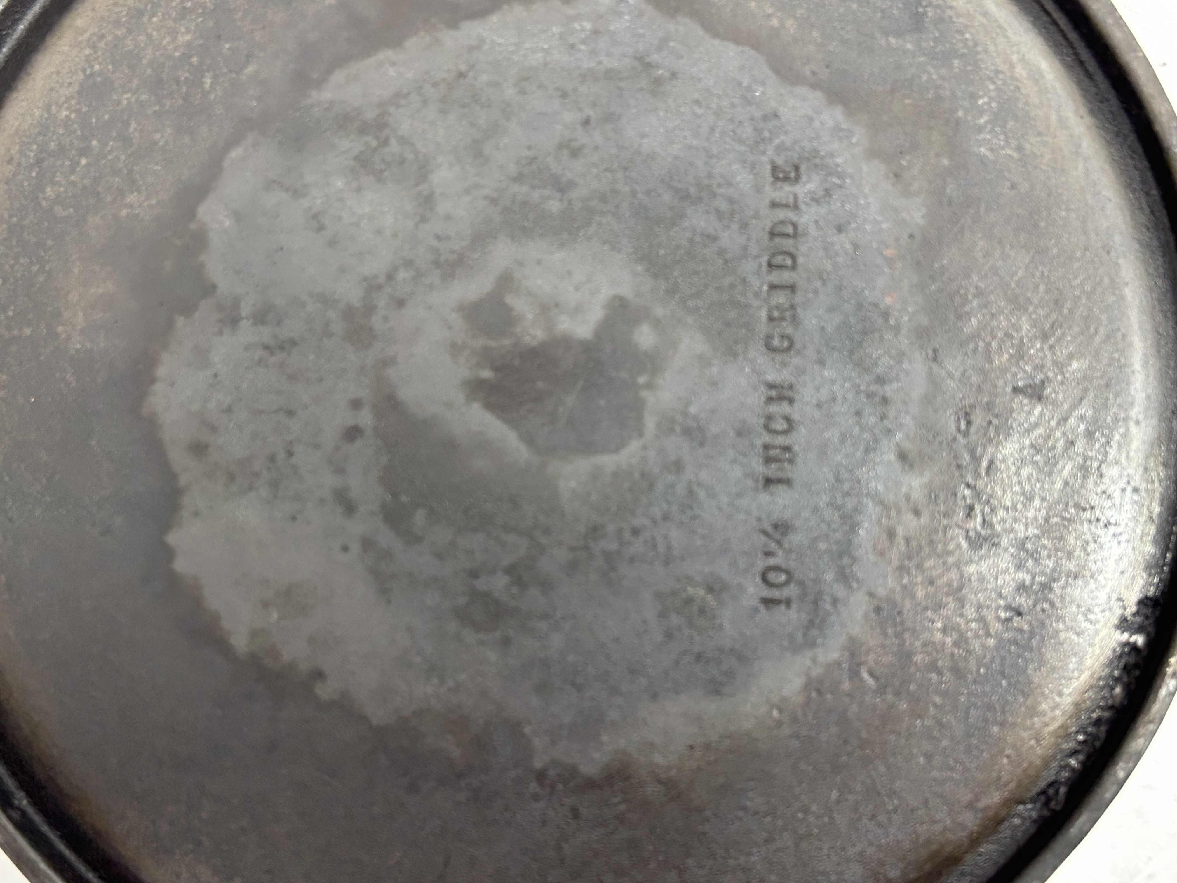 BSR CAST IRON GRIDDLE, CIRCA 1960