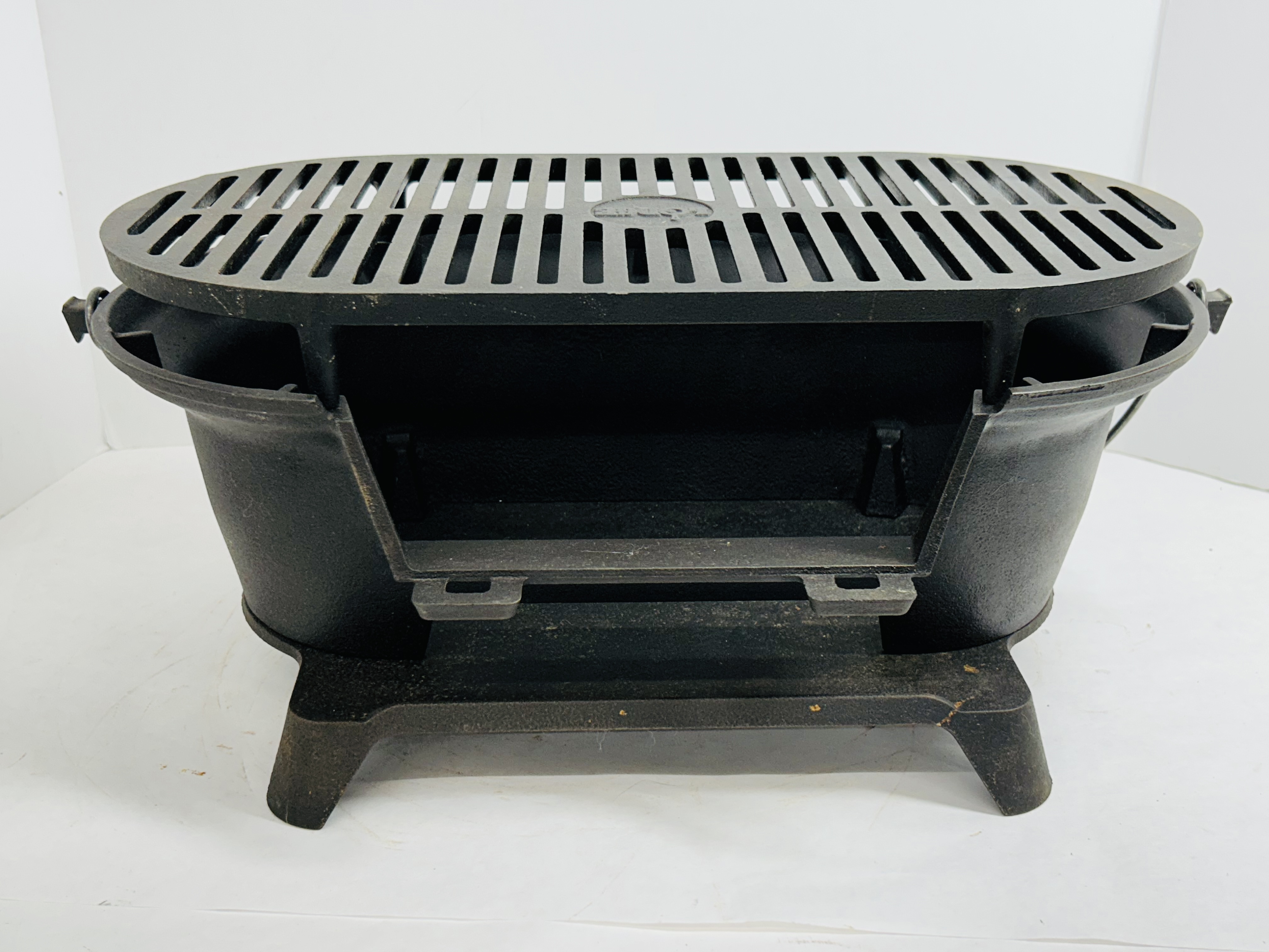 LODGE CAST IRON SPORTSMAN'S GRILL, CONTEMPORARY
