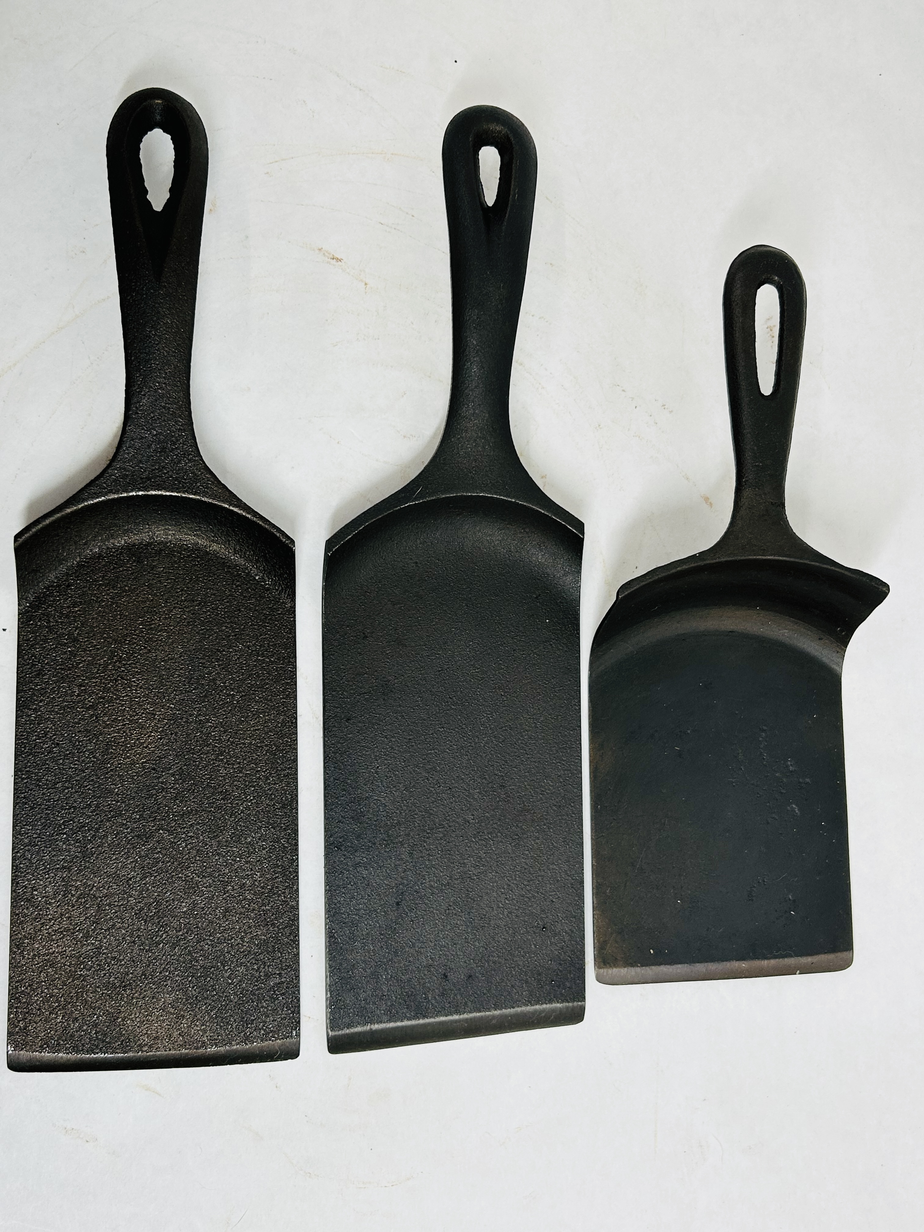 LODGE AND TOMLINSON CAST IRON SCRAPERS