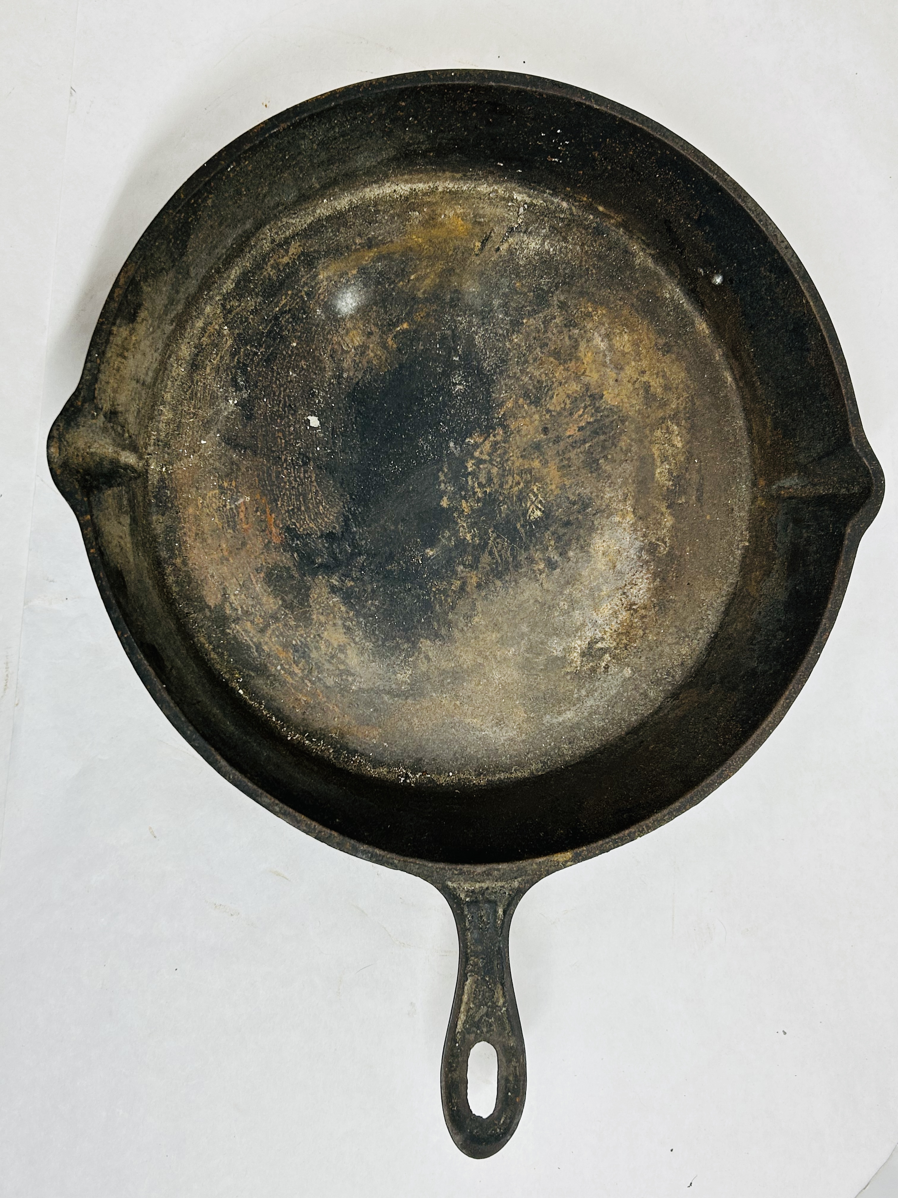 GATE-MARKED CAST IRON SKILLET, 19TH CENTURY