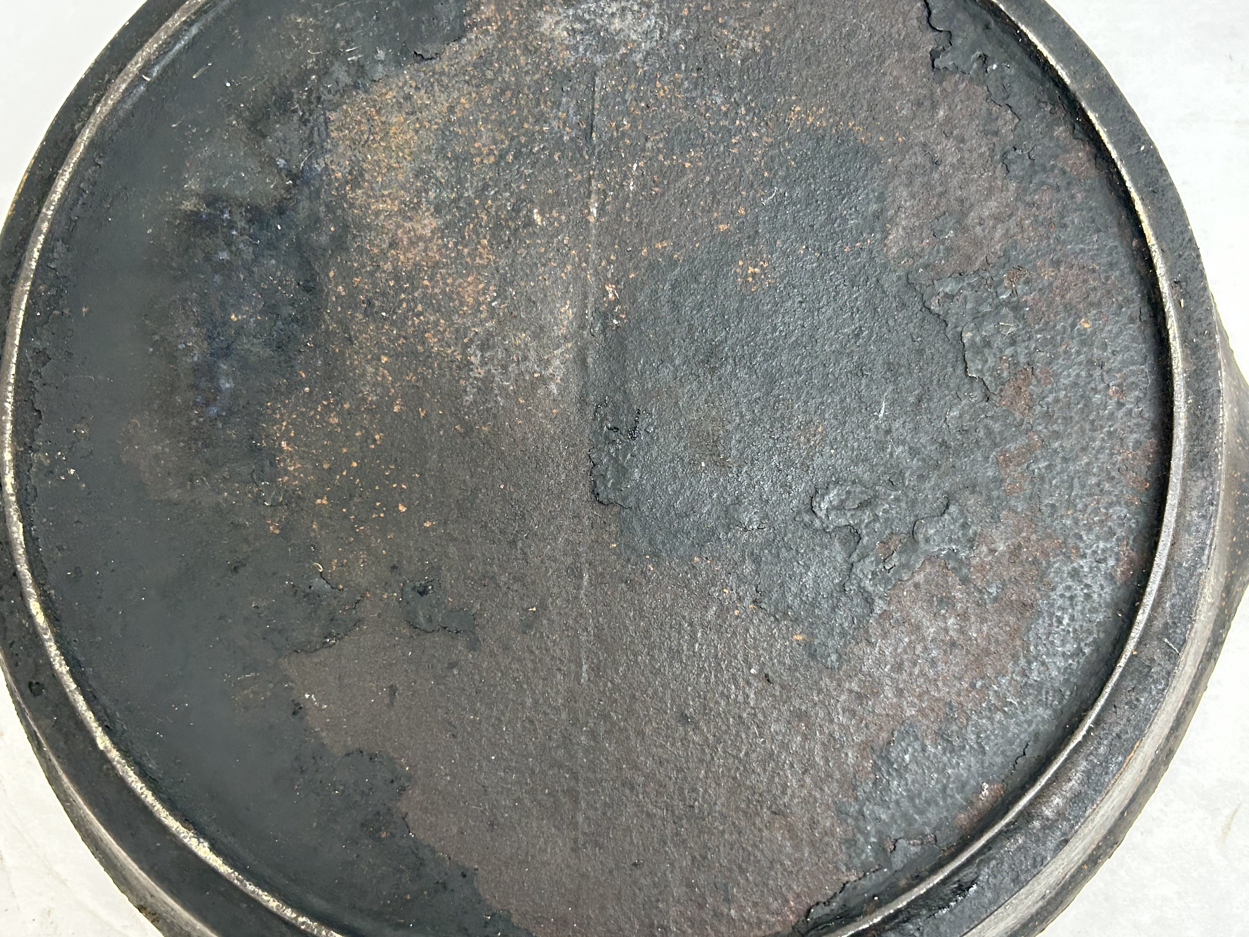 GATE-MARKED CAST IRON SKILLET, 19TH CENTURY