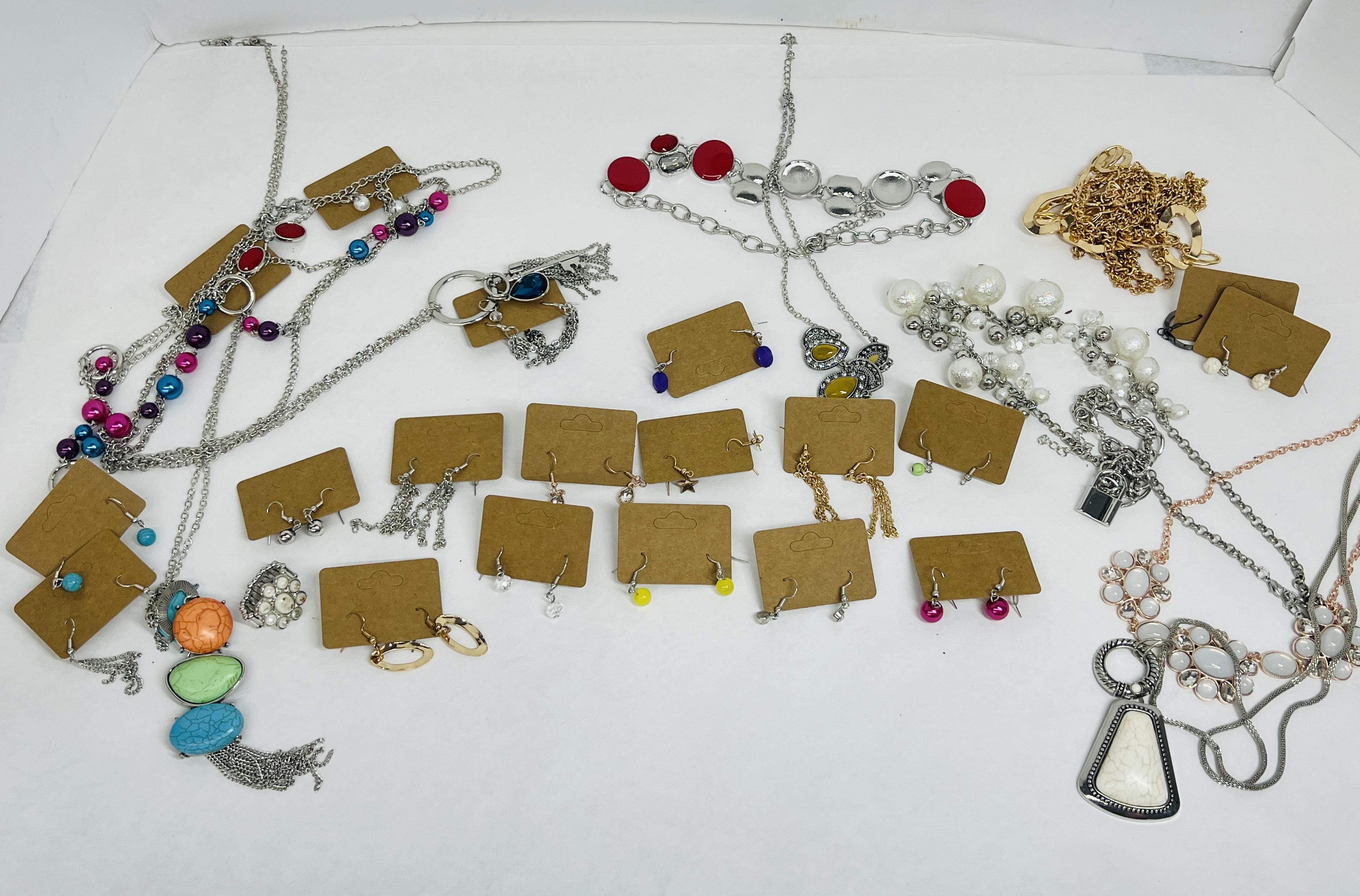 CONTEMPORARY BASE METAL COSTUME JEWELRY