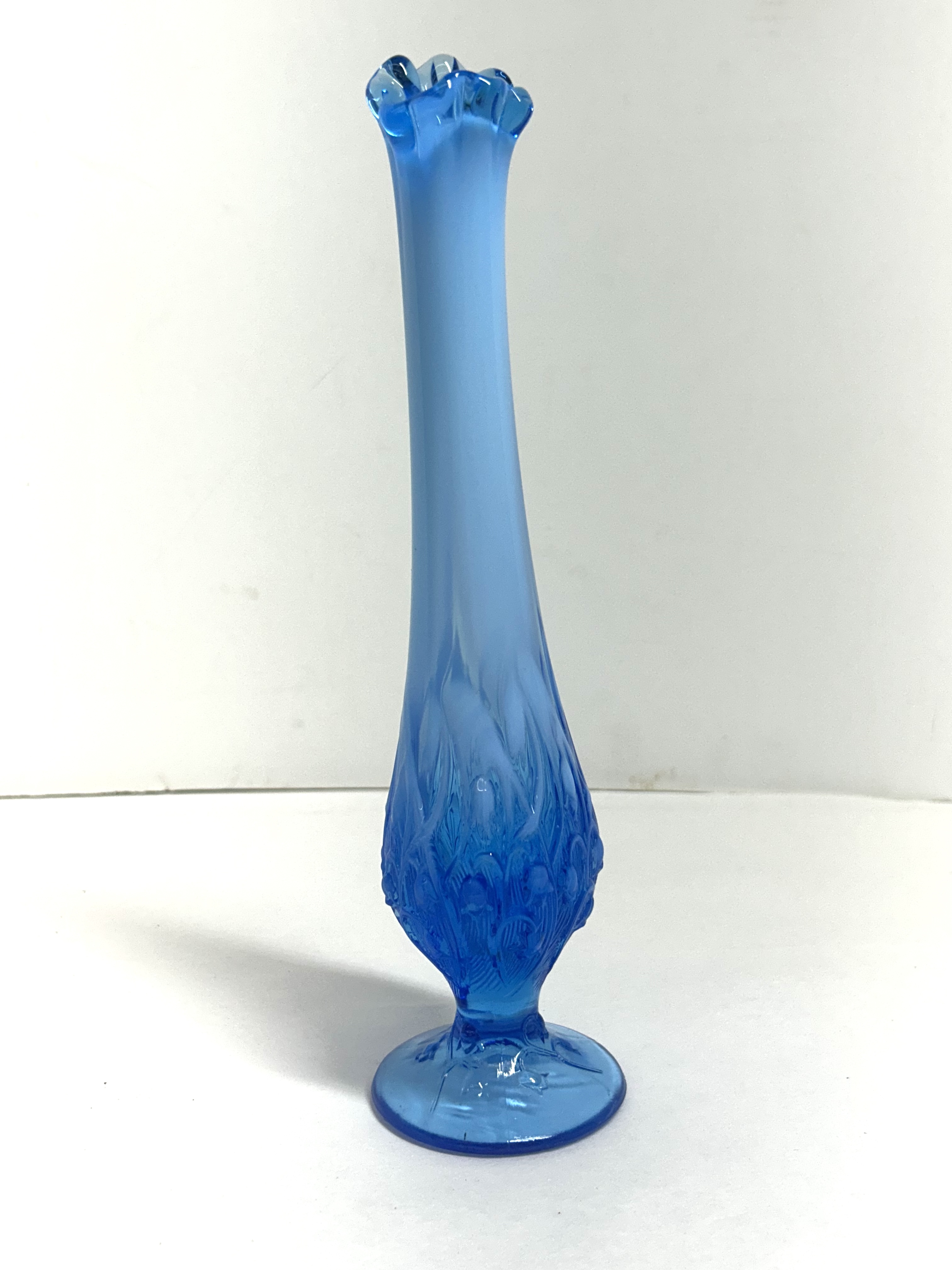 VIKING STYLE NEODYMIUM GLASS VASE