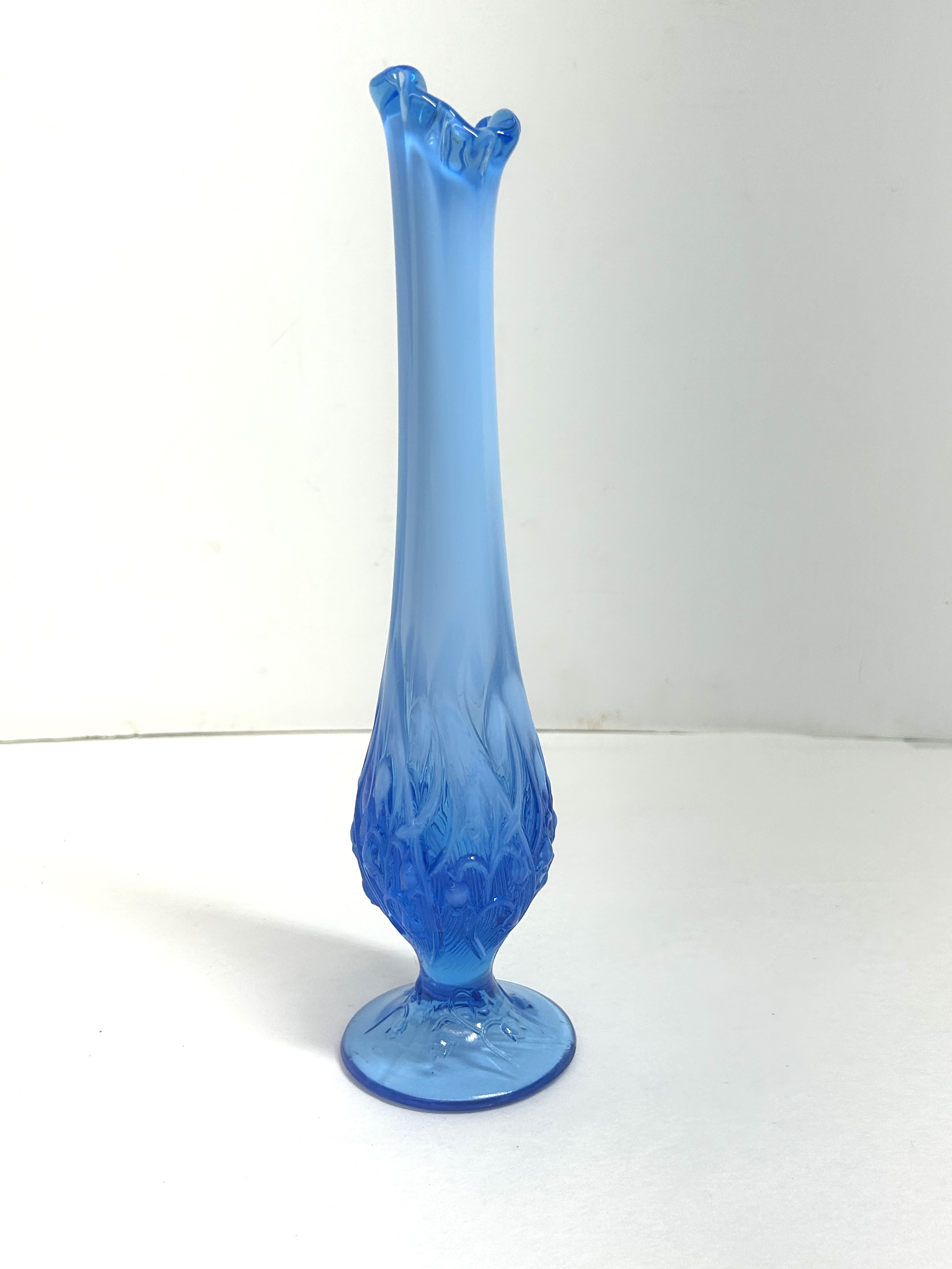 VIKING STYLE NEODYMIUM GLASS VASE