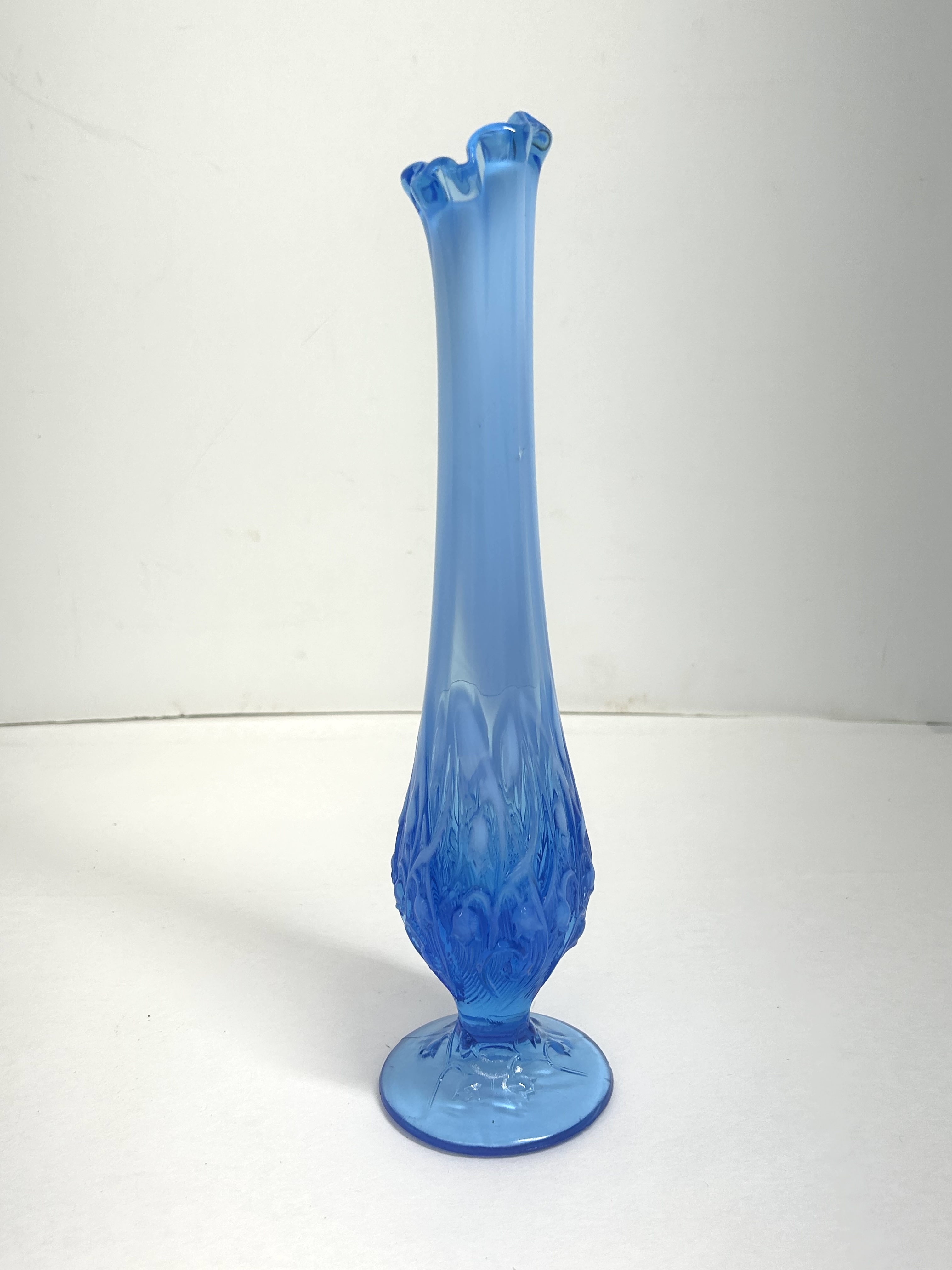 VIKING STYLE NEODYMIUM GLASS VASE