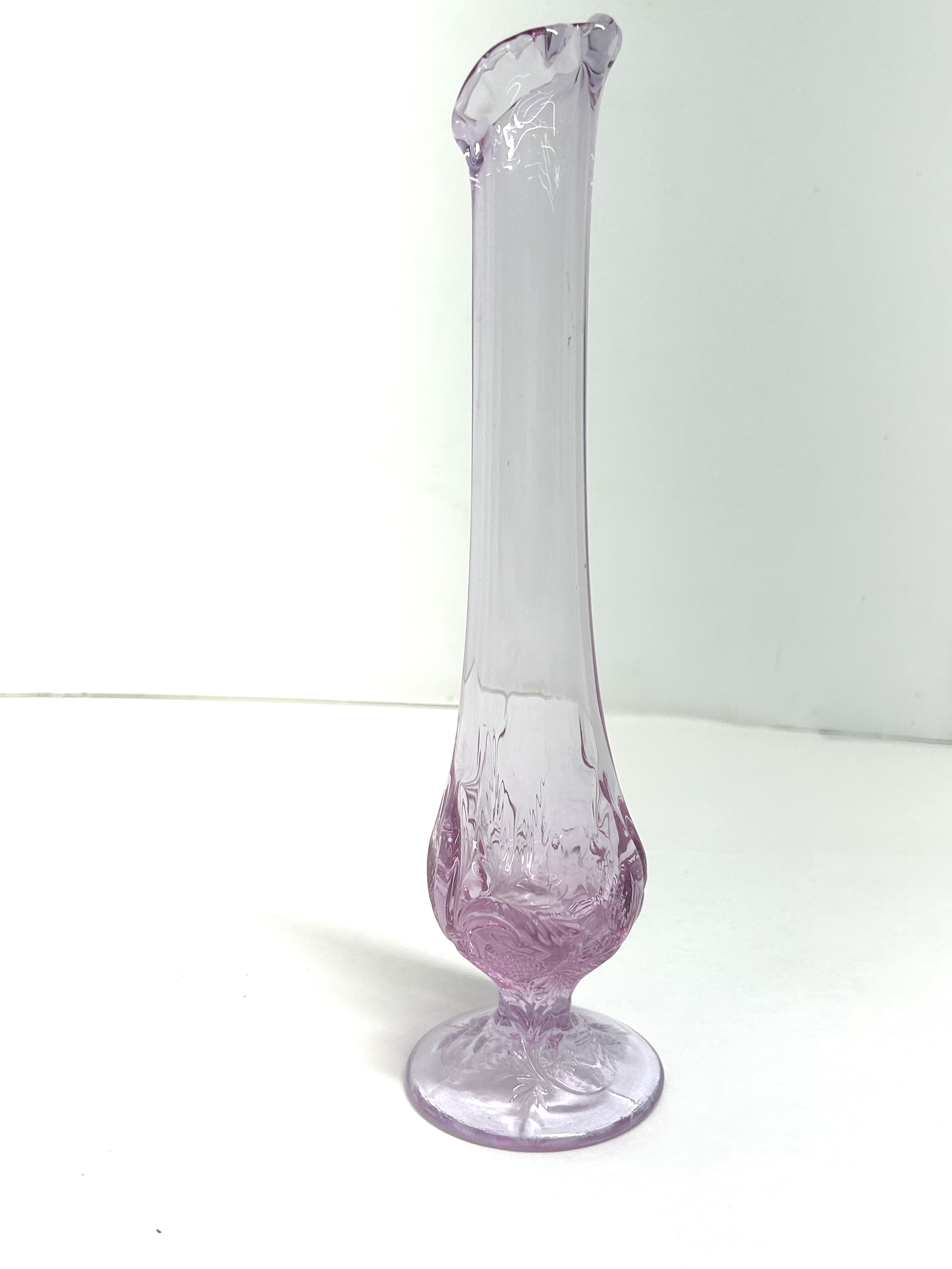 VIKING STYLE NEODYMIUM GLASS VASE