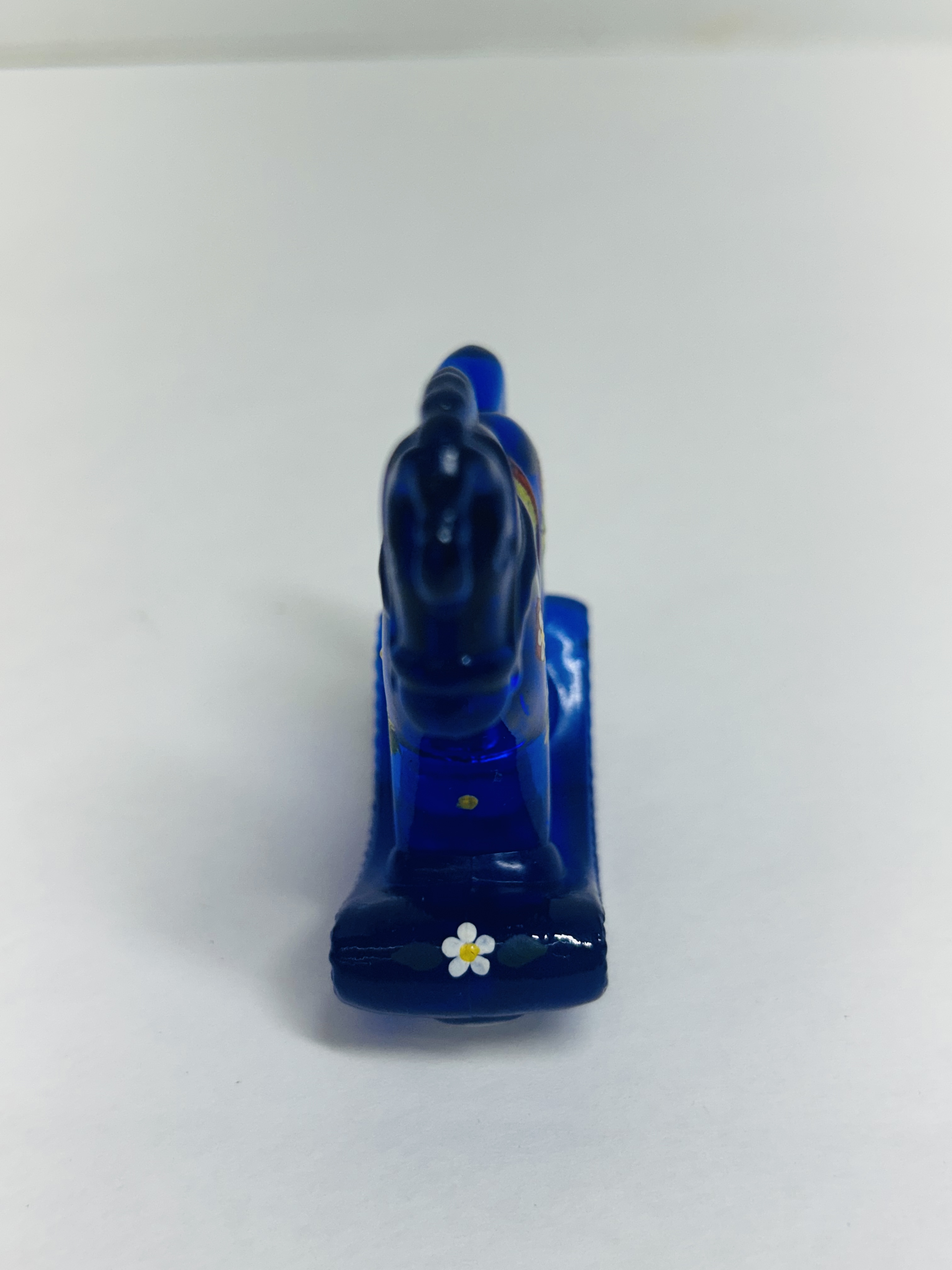 FENTON GLASS ROCKING HORSE SET, 2023