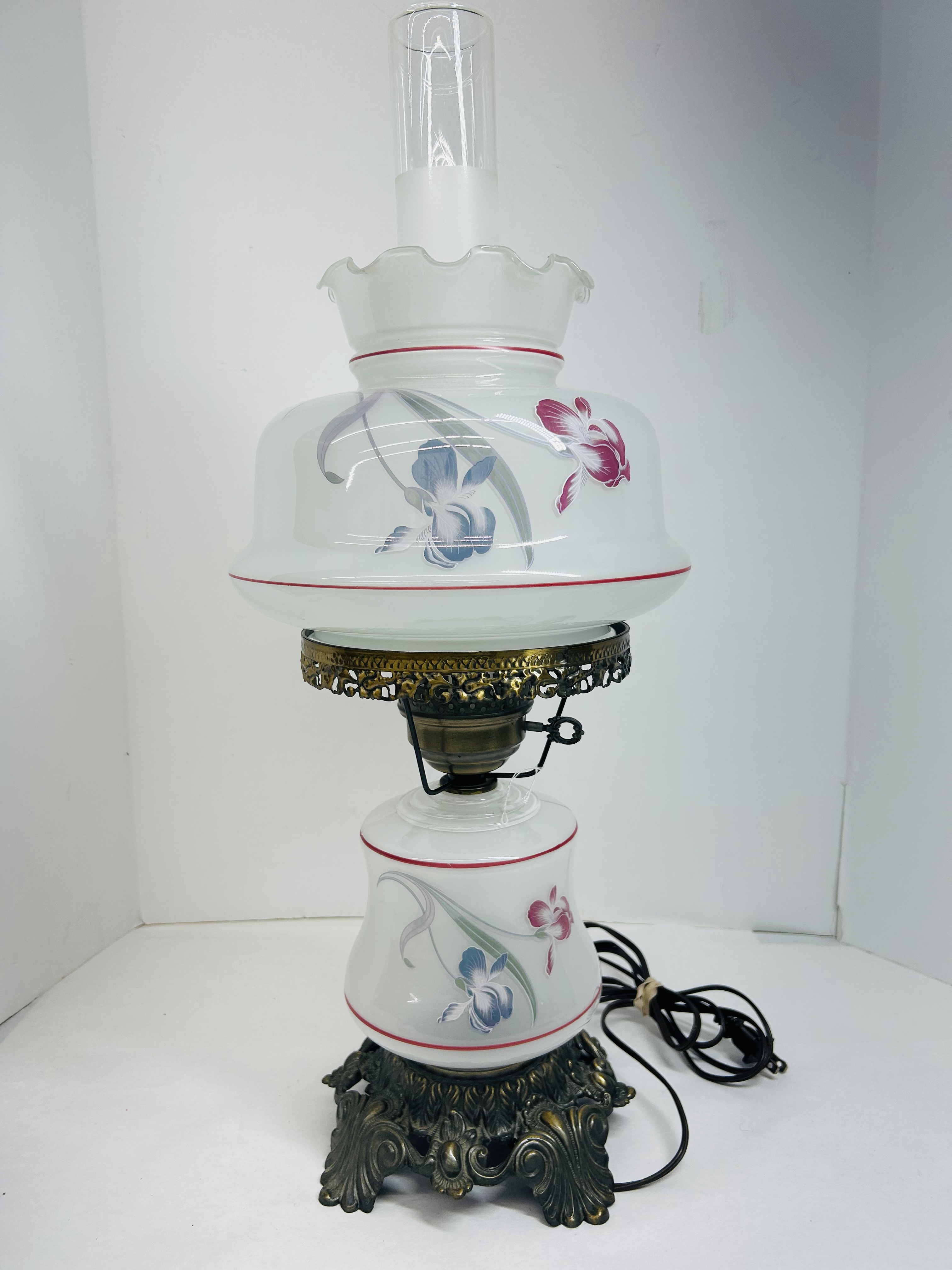 EF & EF STYLE HURRICANE LAMP, 1971