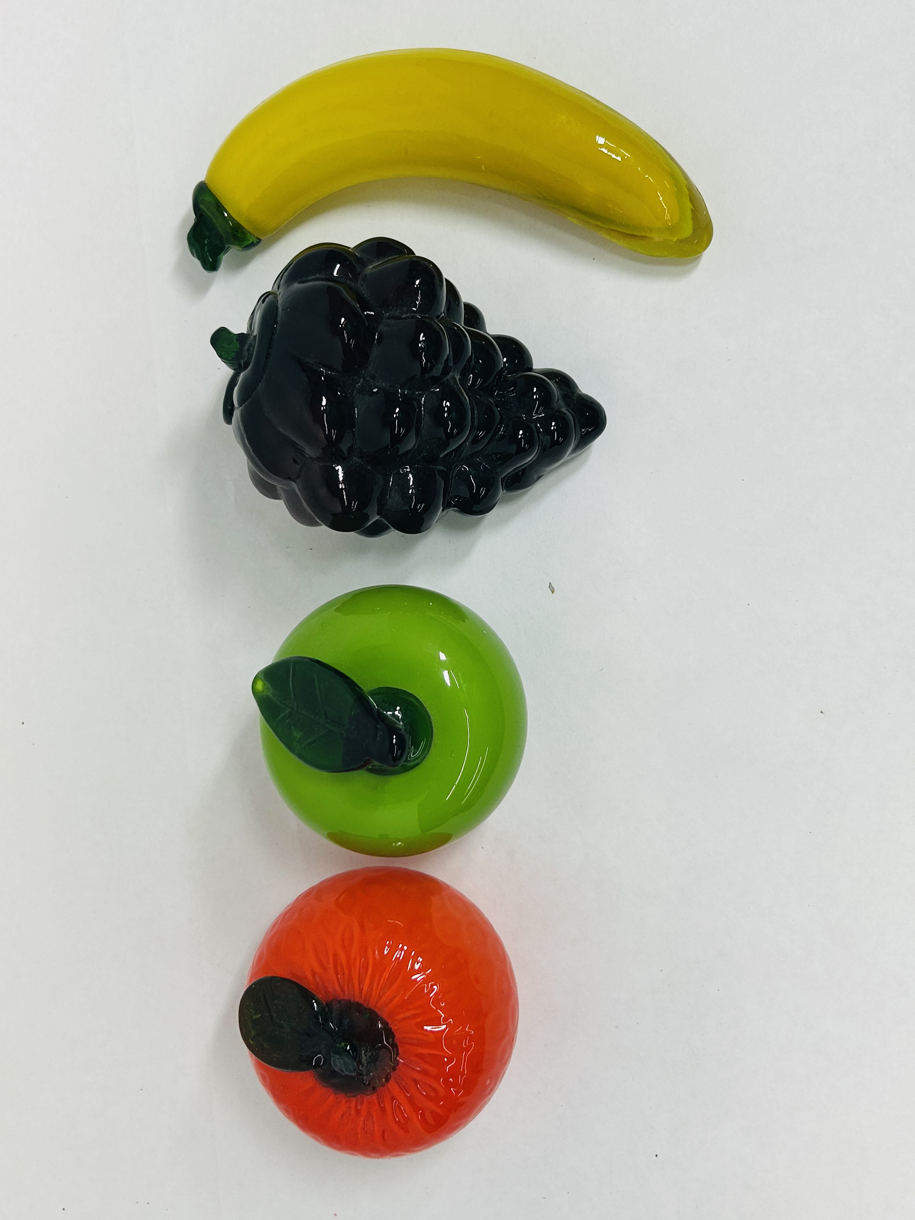 MURANO STYLE ART GLASS FRUIT COLLECTION