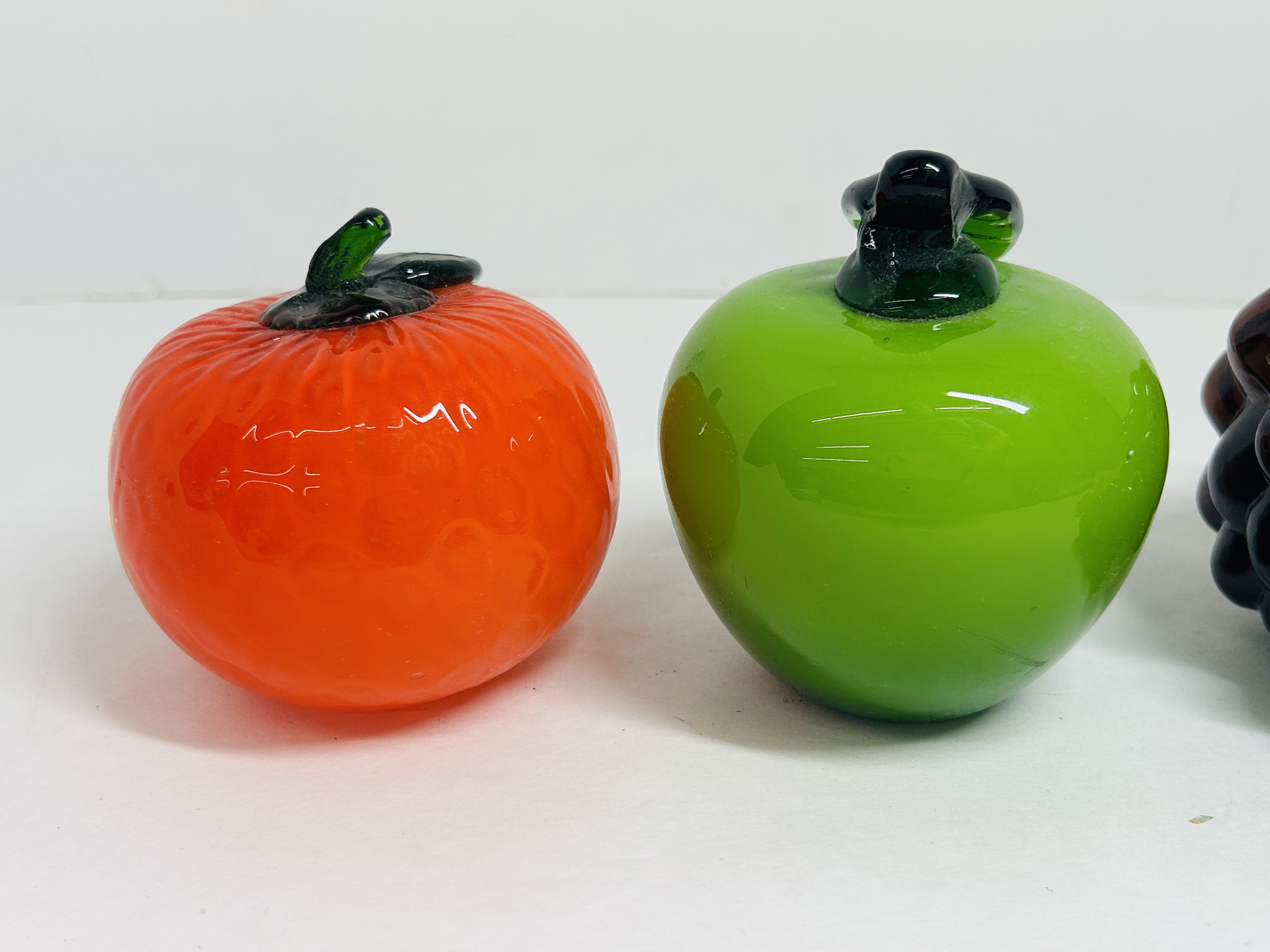 MURANO STYLE ART GLASS FRUIT COLLECTION
