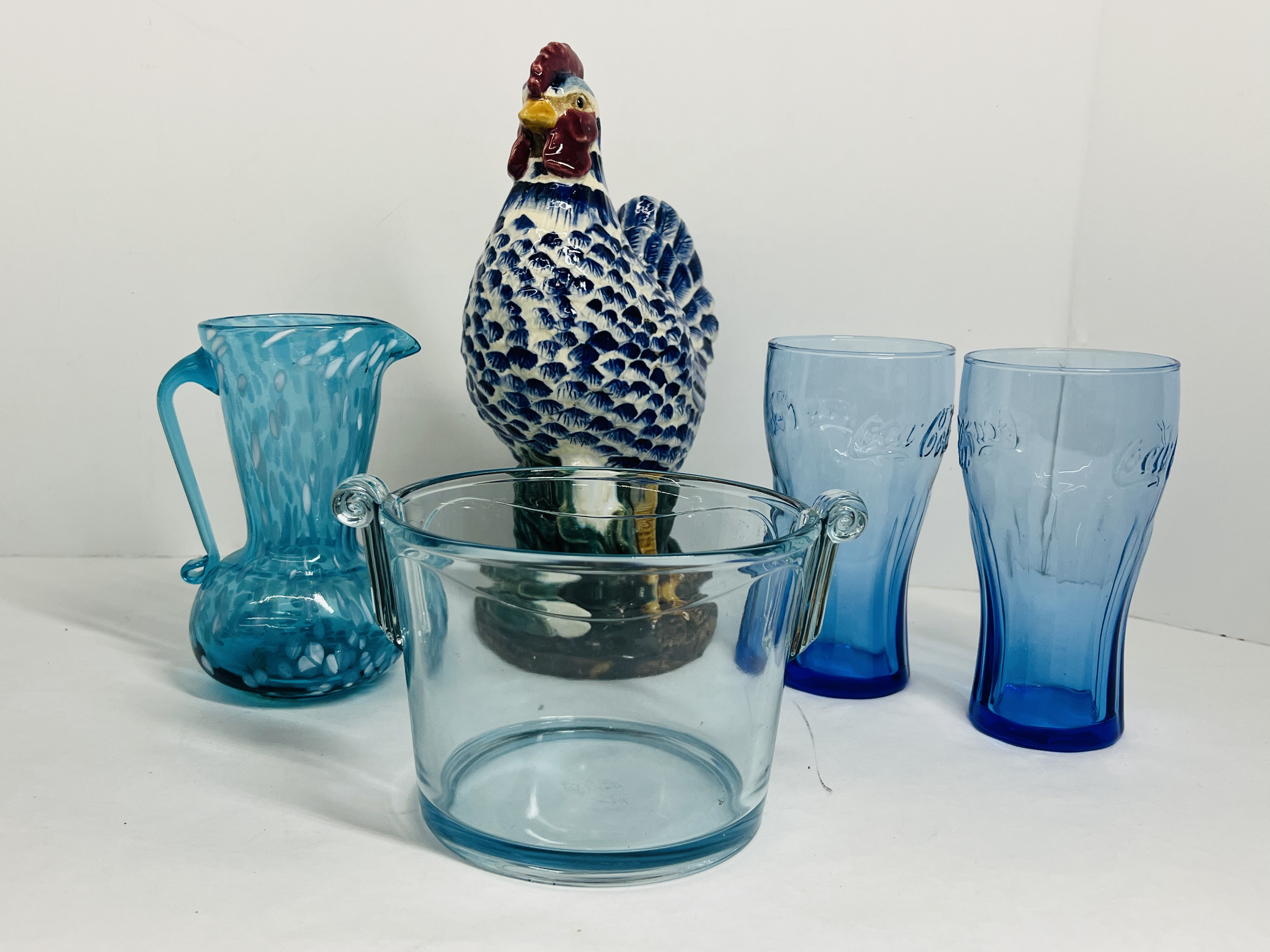 VARIOUS, DECORATIVE CERAMICS AND GLASS, 20TH CENTURY