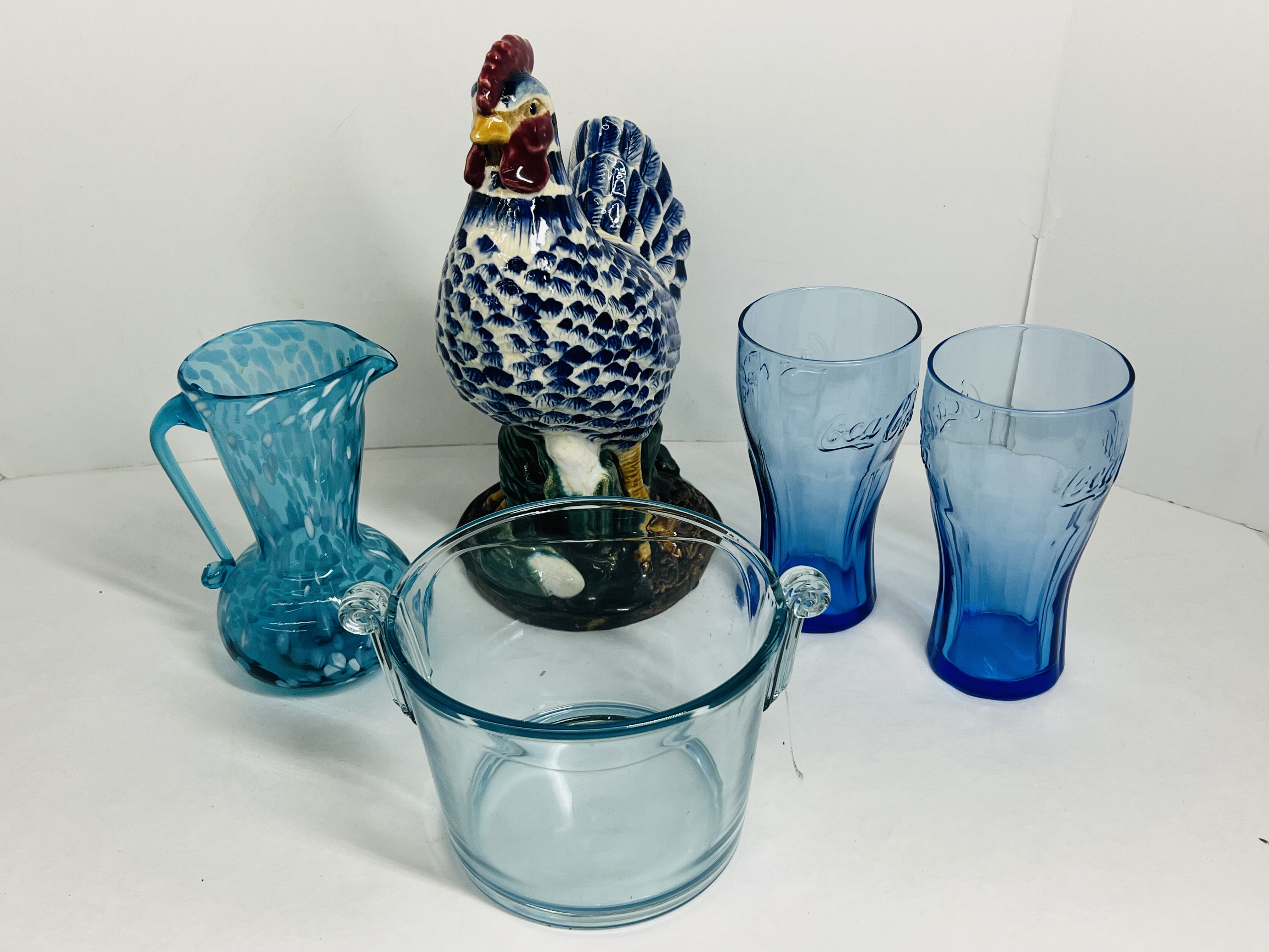 VARIOUS, DECORATIVE CERAMICS AND GLASS, 20TH CENTURY