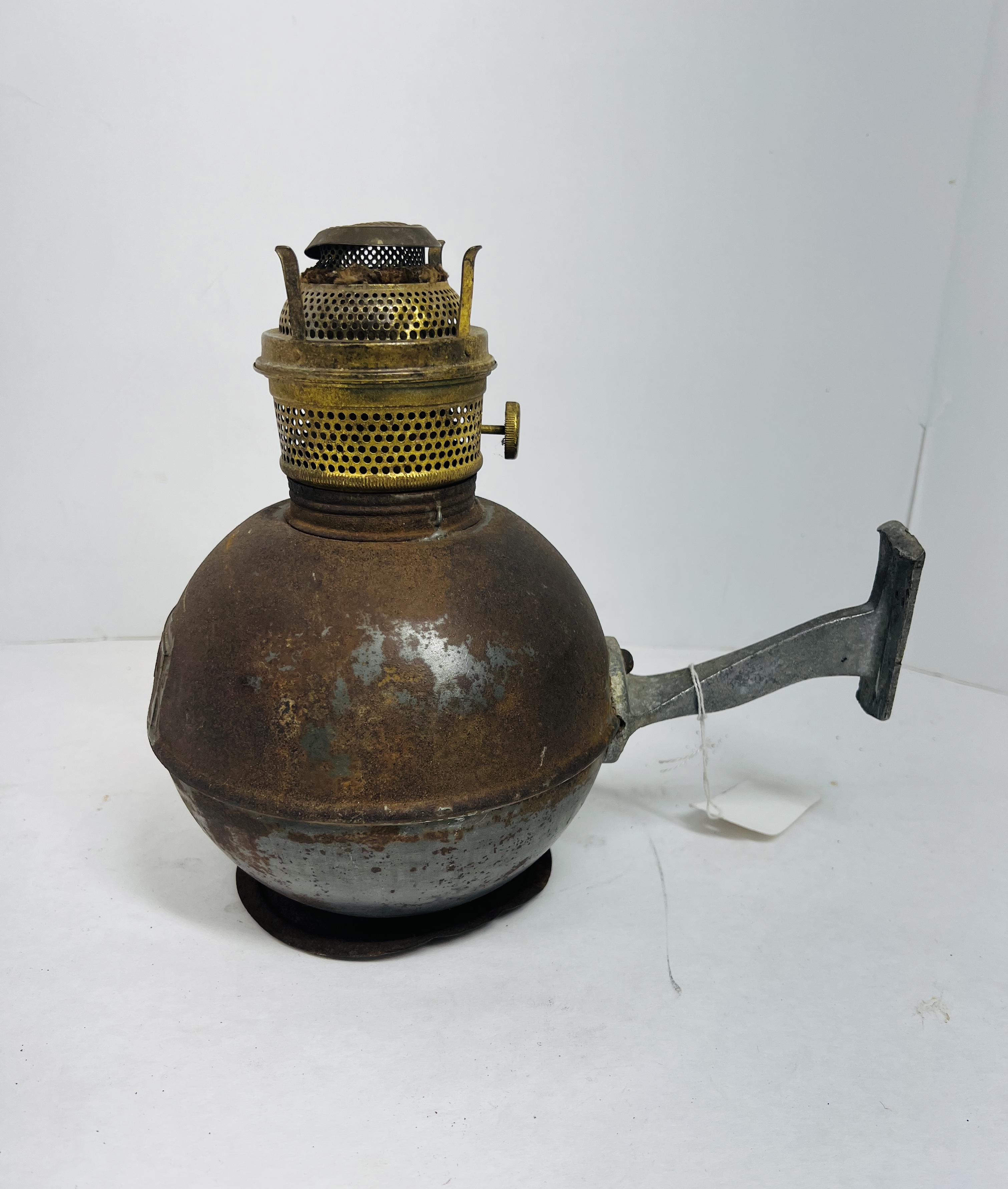 HANDLAN STEEL CABOOSE LAMP, C.1865