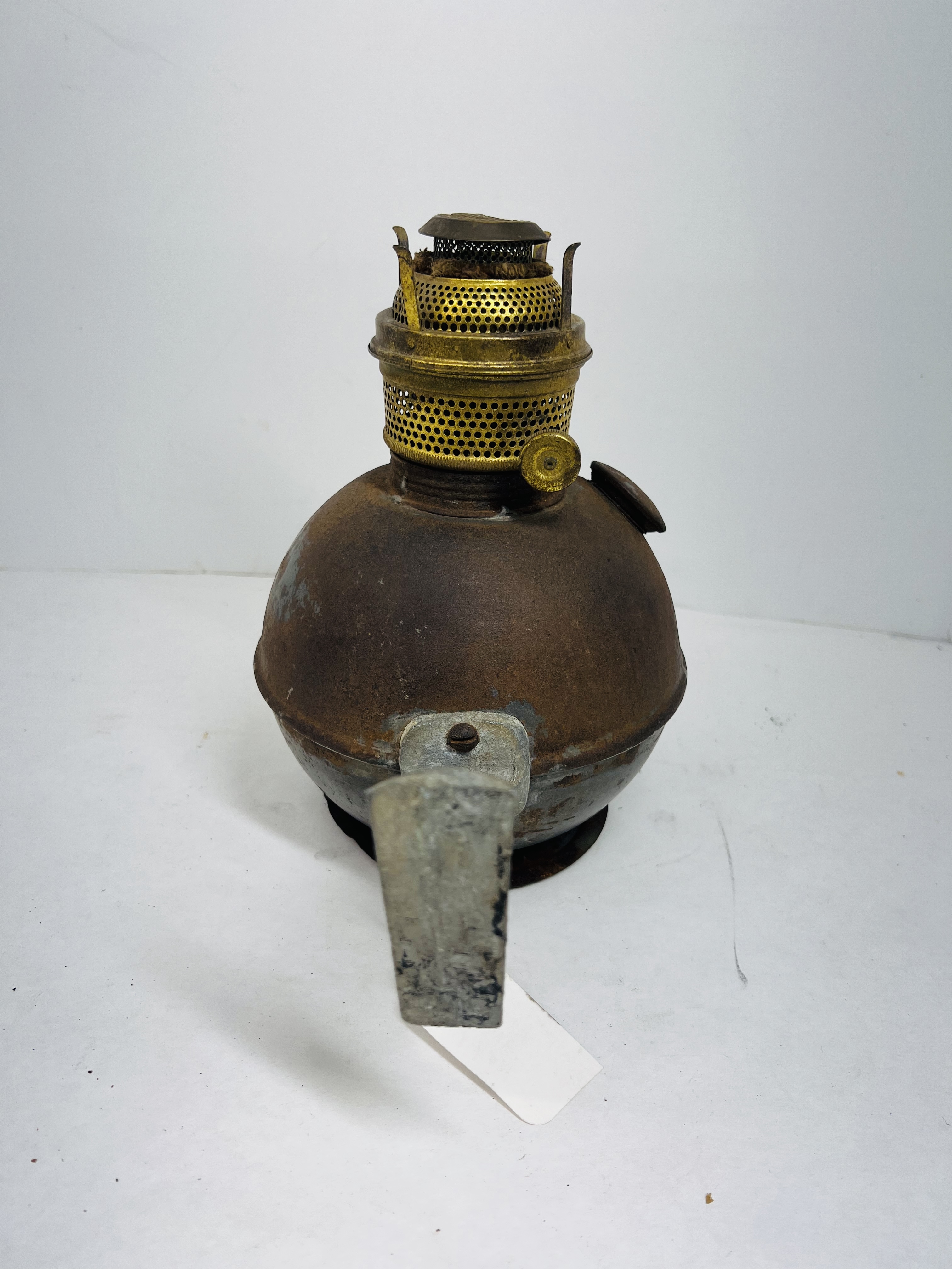 HANDLAN STEEL CABOOSE LAMP, C.1865