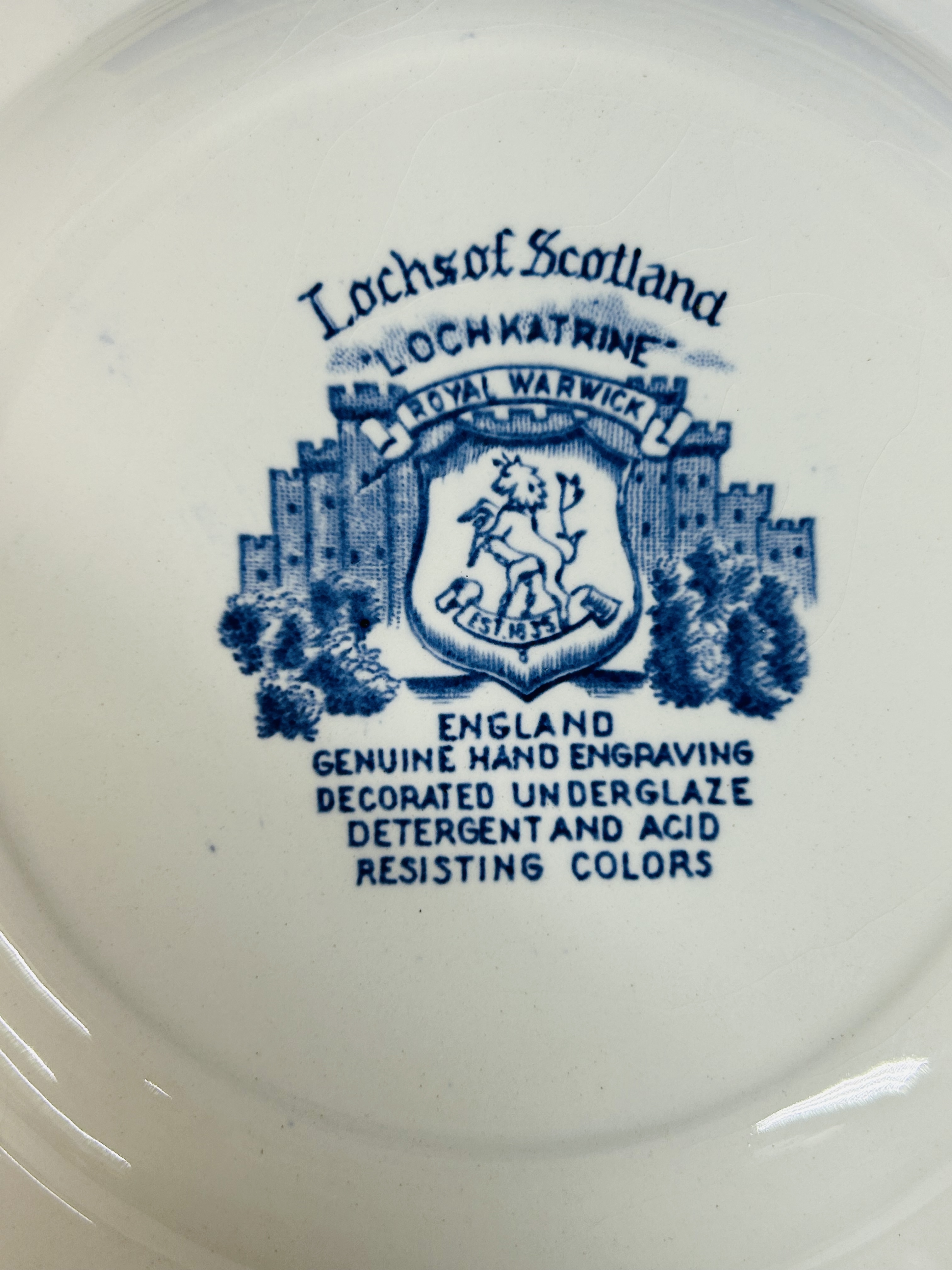 ROYAL WARWICK CERAMIC TABLEWARE, MID-20TH CENTURY