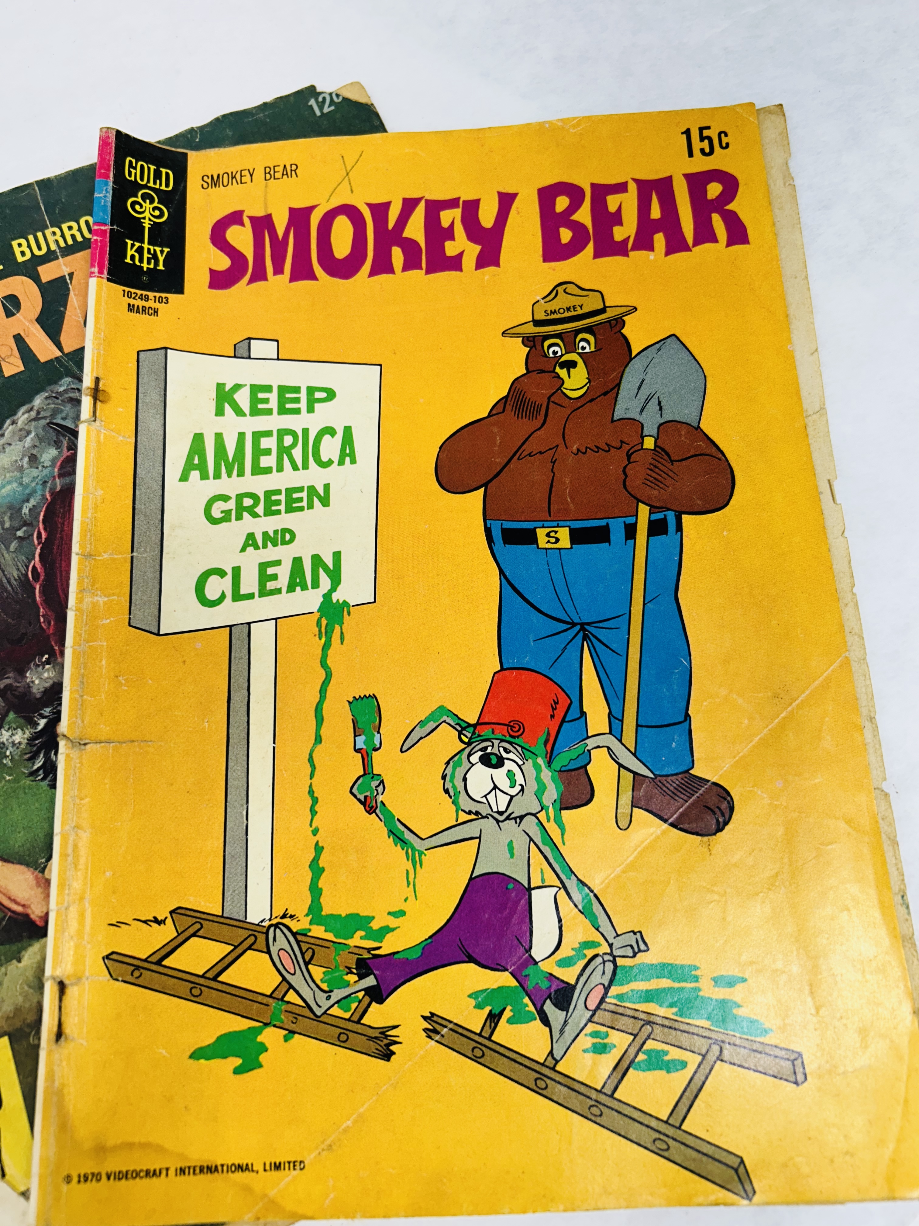 GOLD KEY ASSORTED COMIC BOOKS, C. 1970