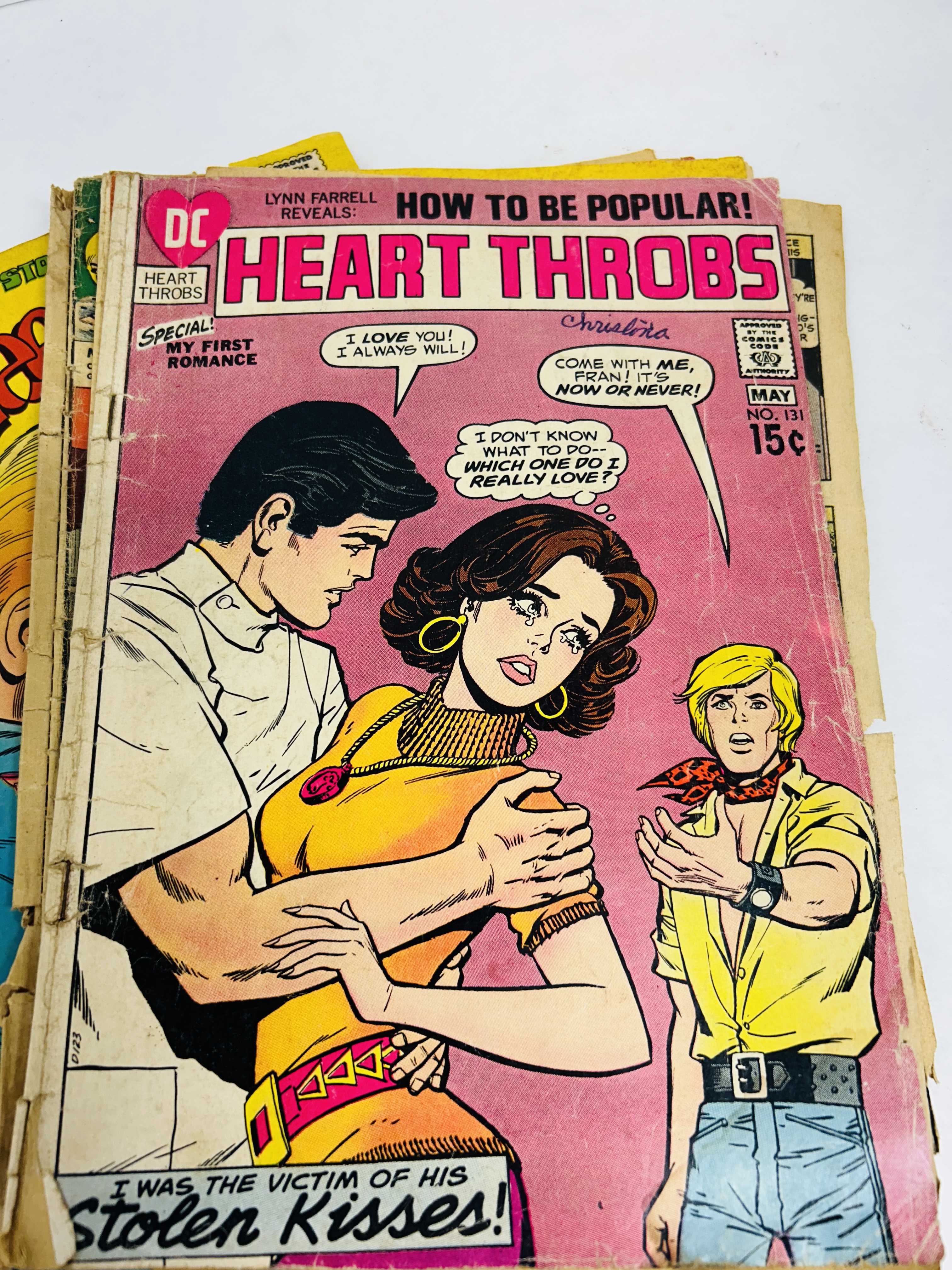 VARIOUS PUBLISHERS ROMANCE COMICS 1960S-1970S
